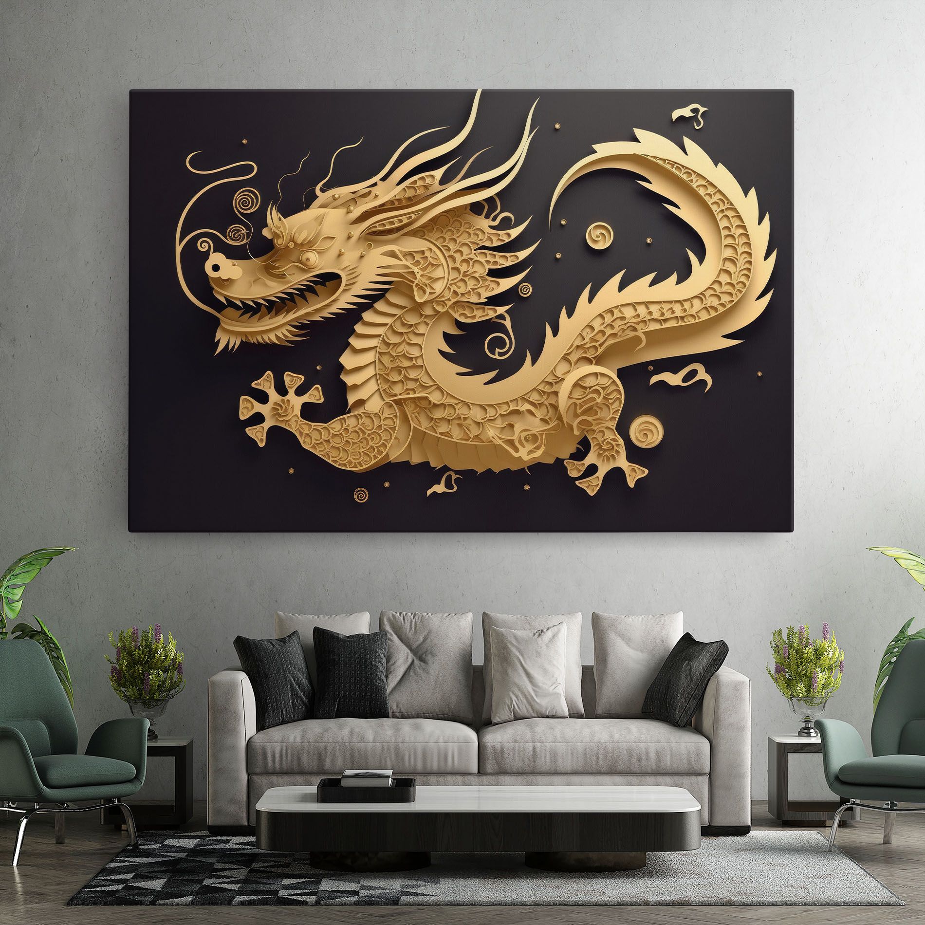 Dragon Zodiac Sign mockup 7