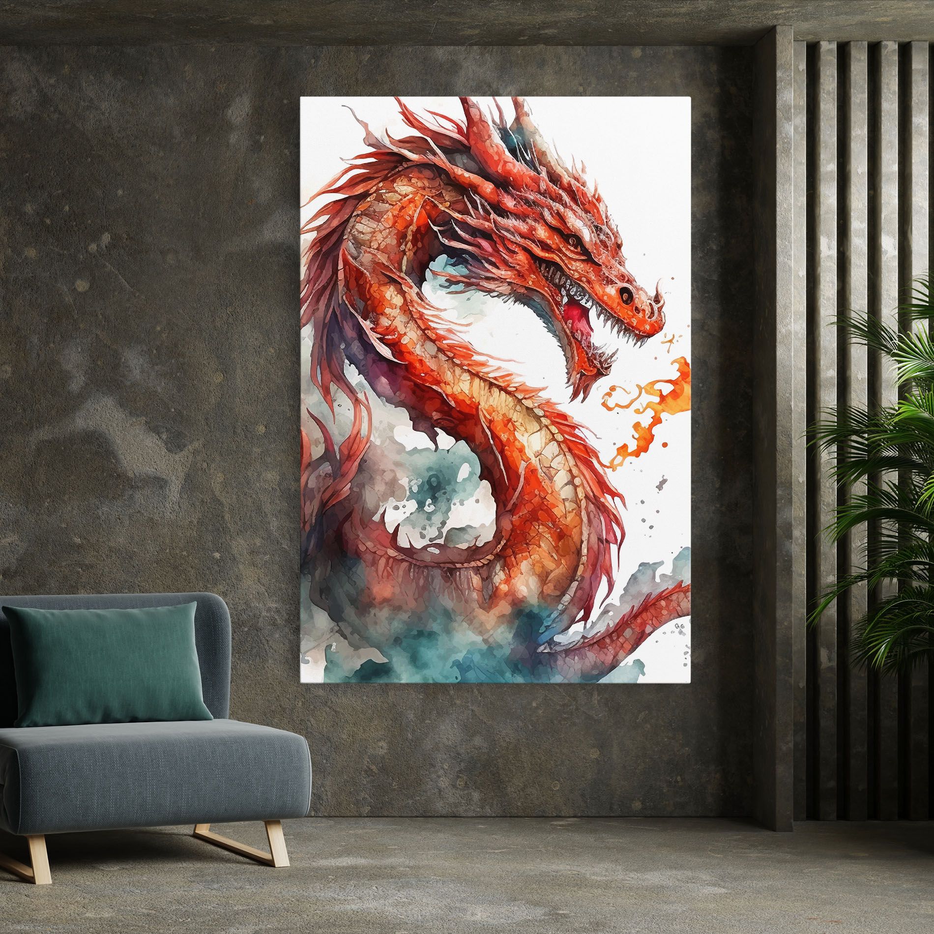 Fire Dragon mockup 7