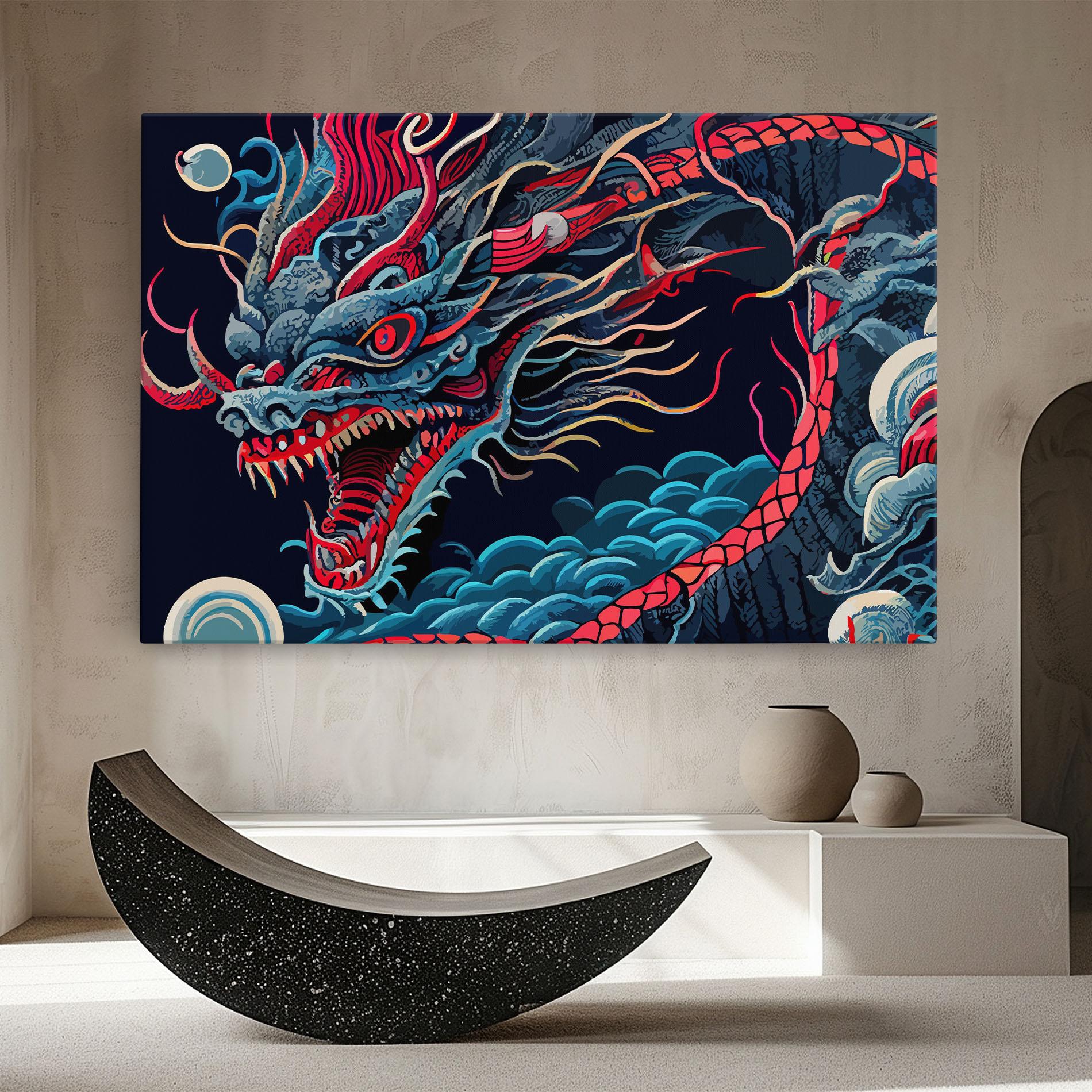 Leinwandbild Cloud Dragon mockup 8