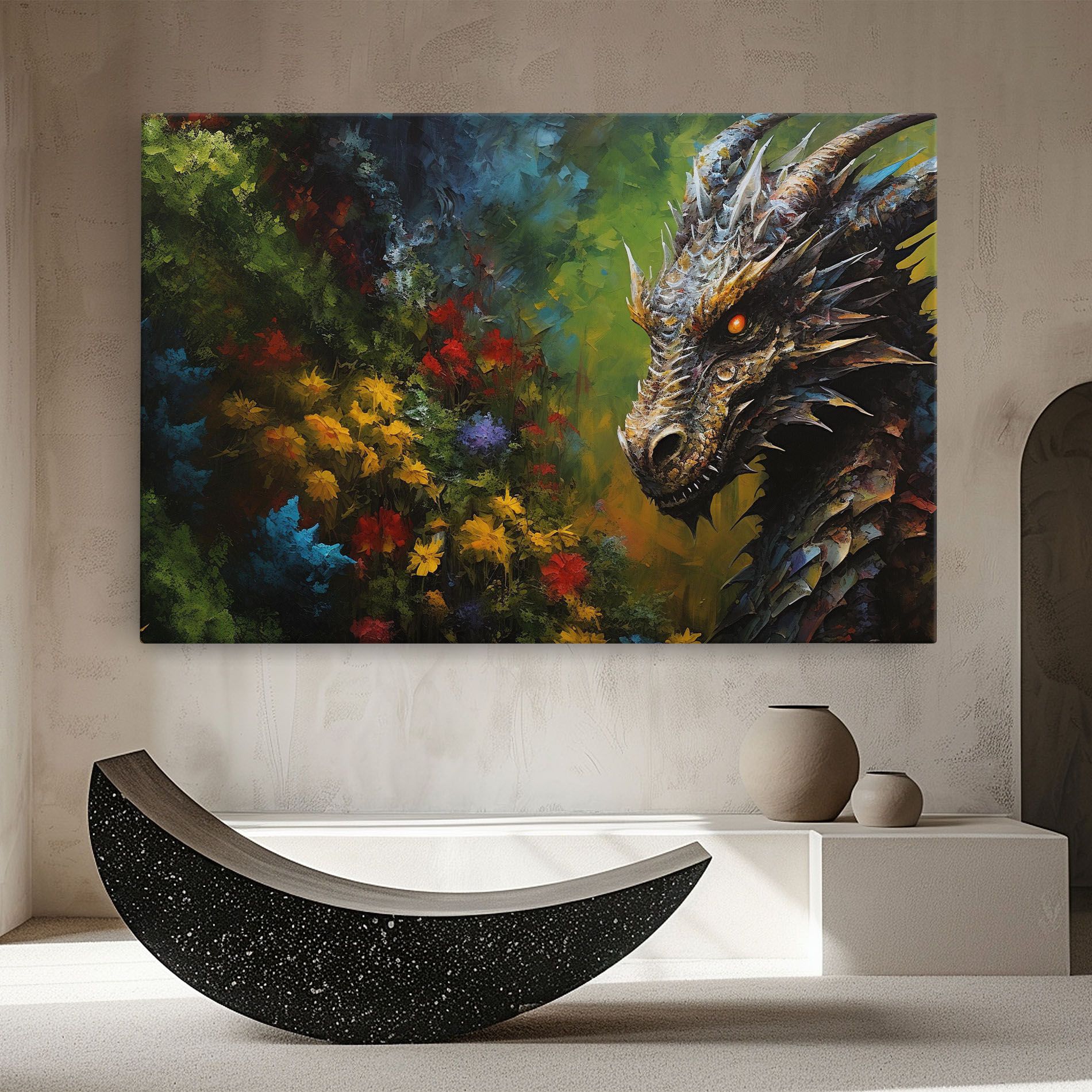 Dragon In Nature mockup 8