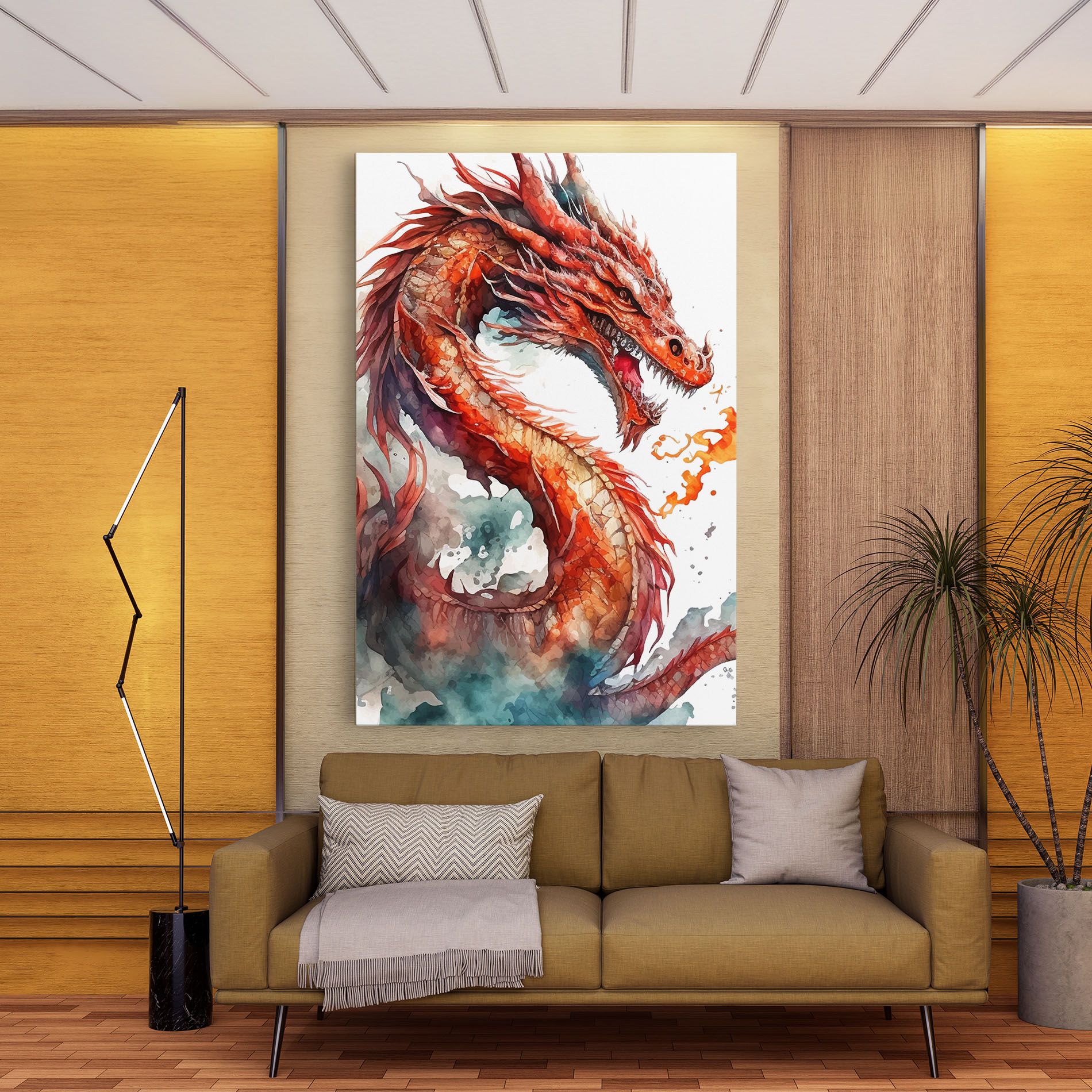 Fire Dragon mockup 9