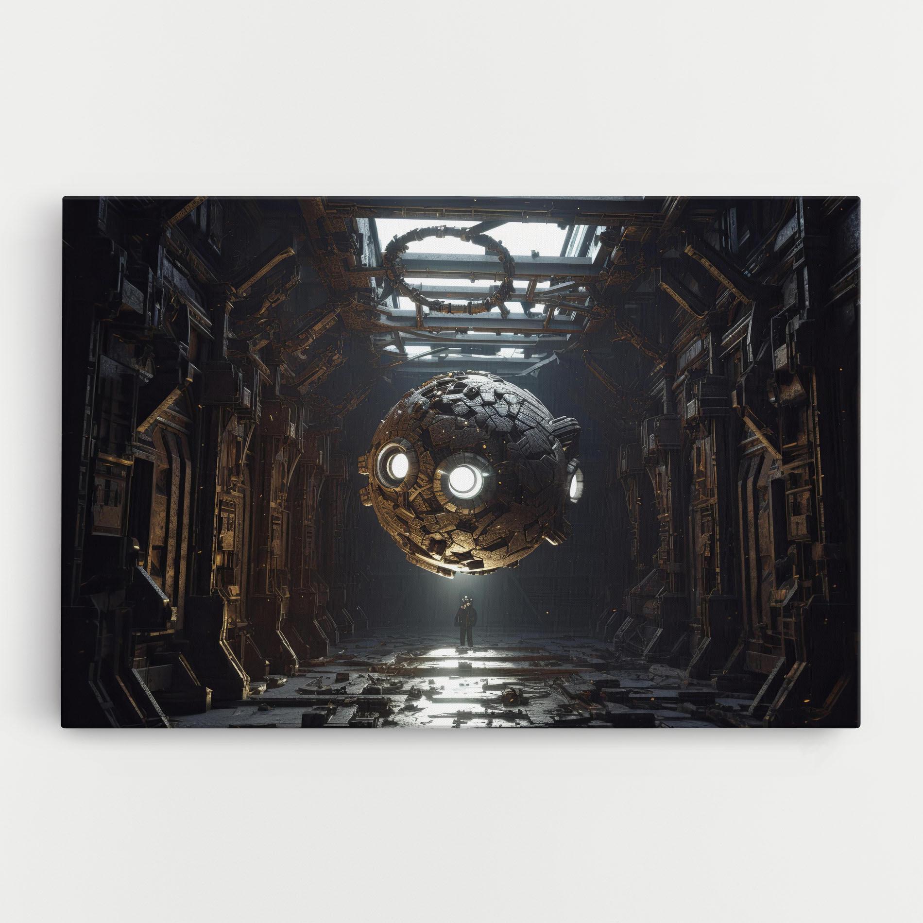 Leinwandbild Cryptic Art mockup 0