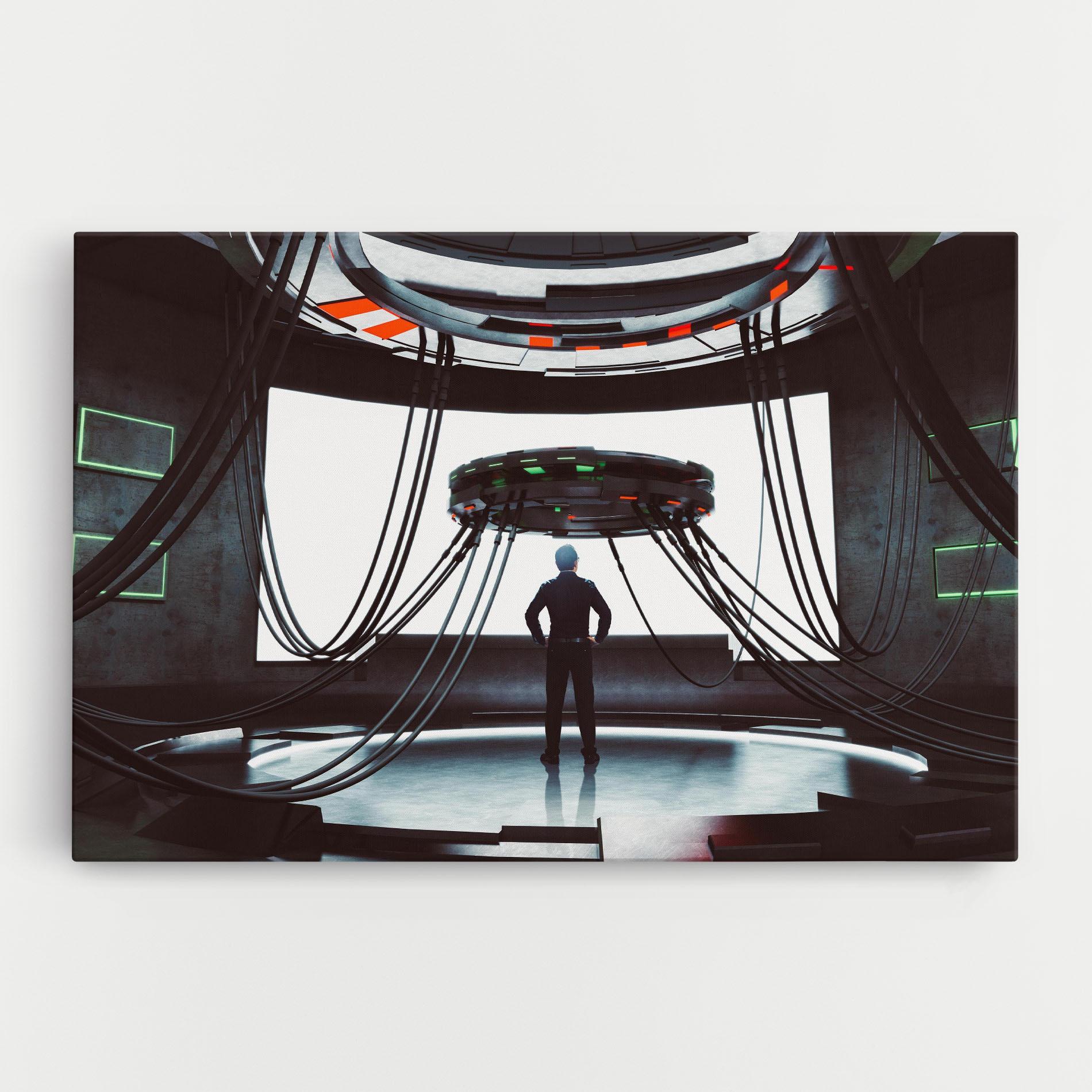 Leinwandbild Cyber Chronicle mockup 0