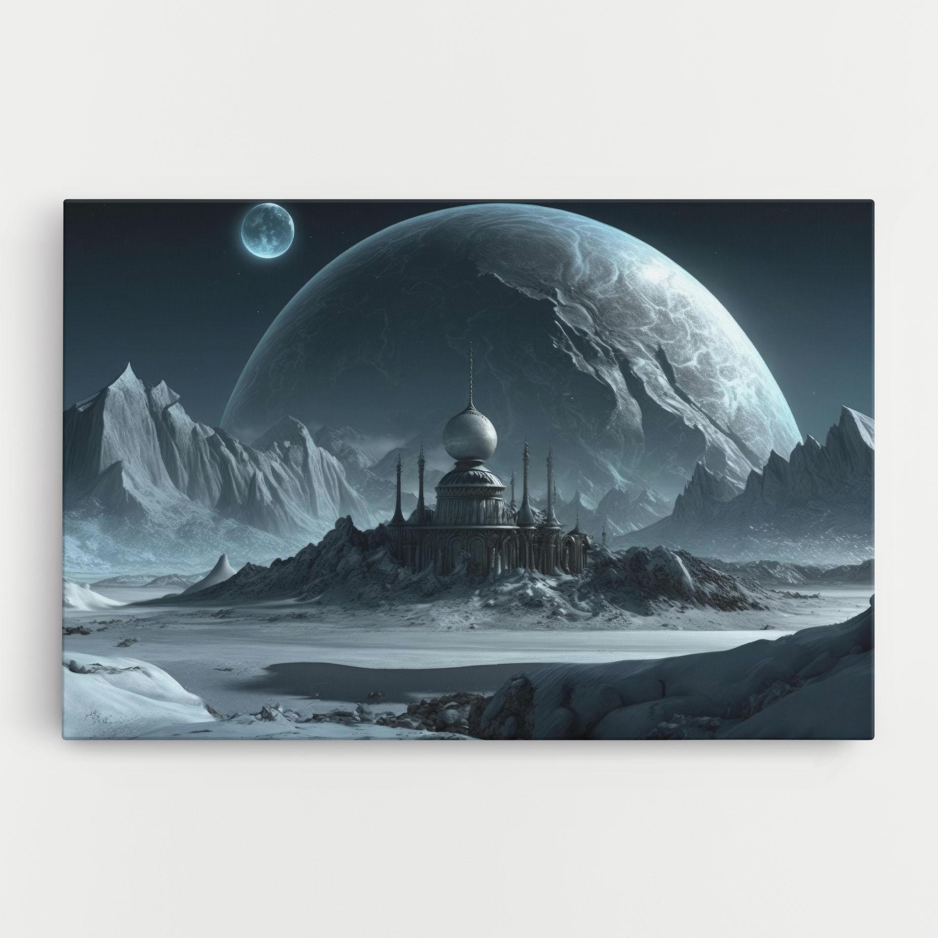 Leinwandbild Muslim Design mockup 0