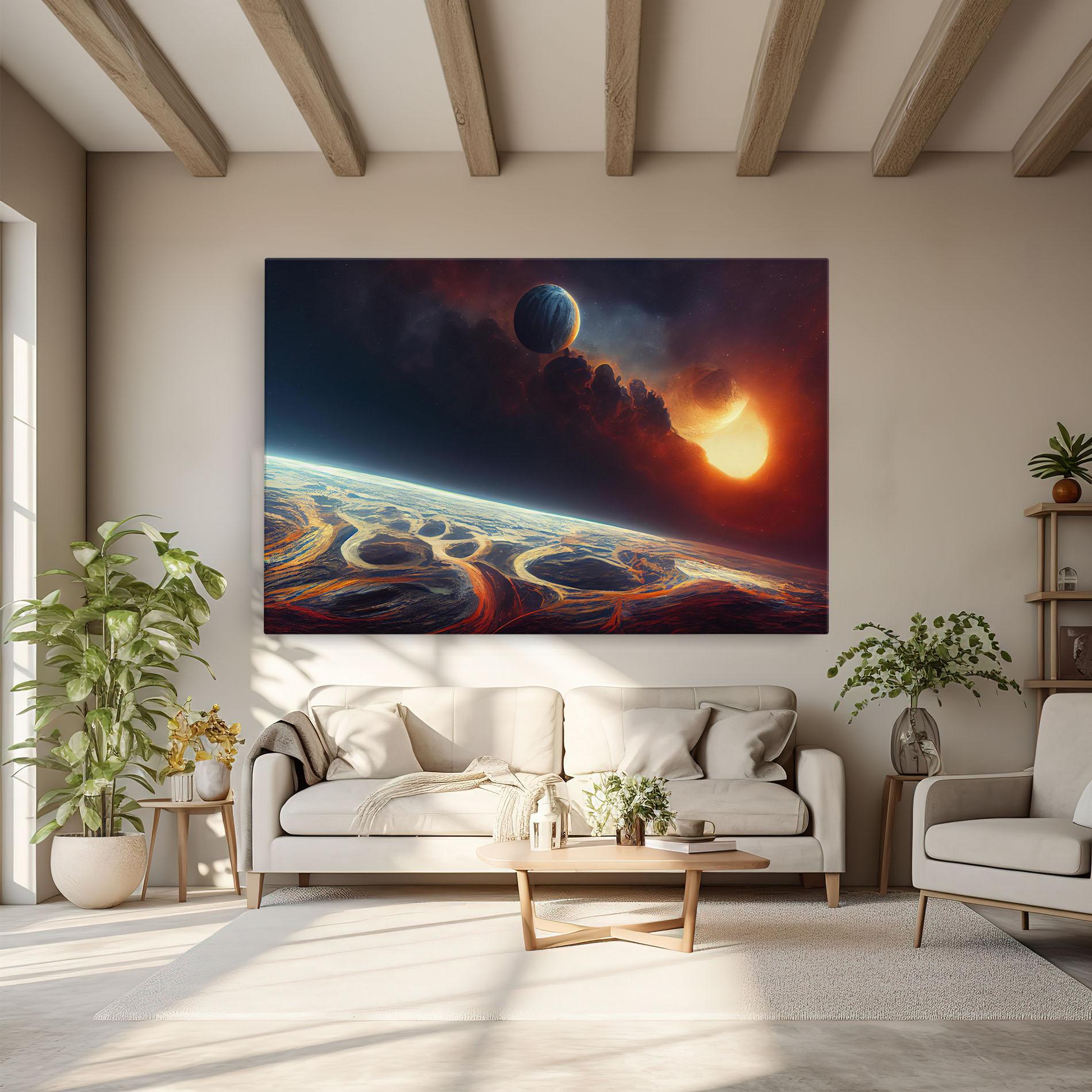 Leinwandbild Cosmic Craze mockup 6