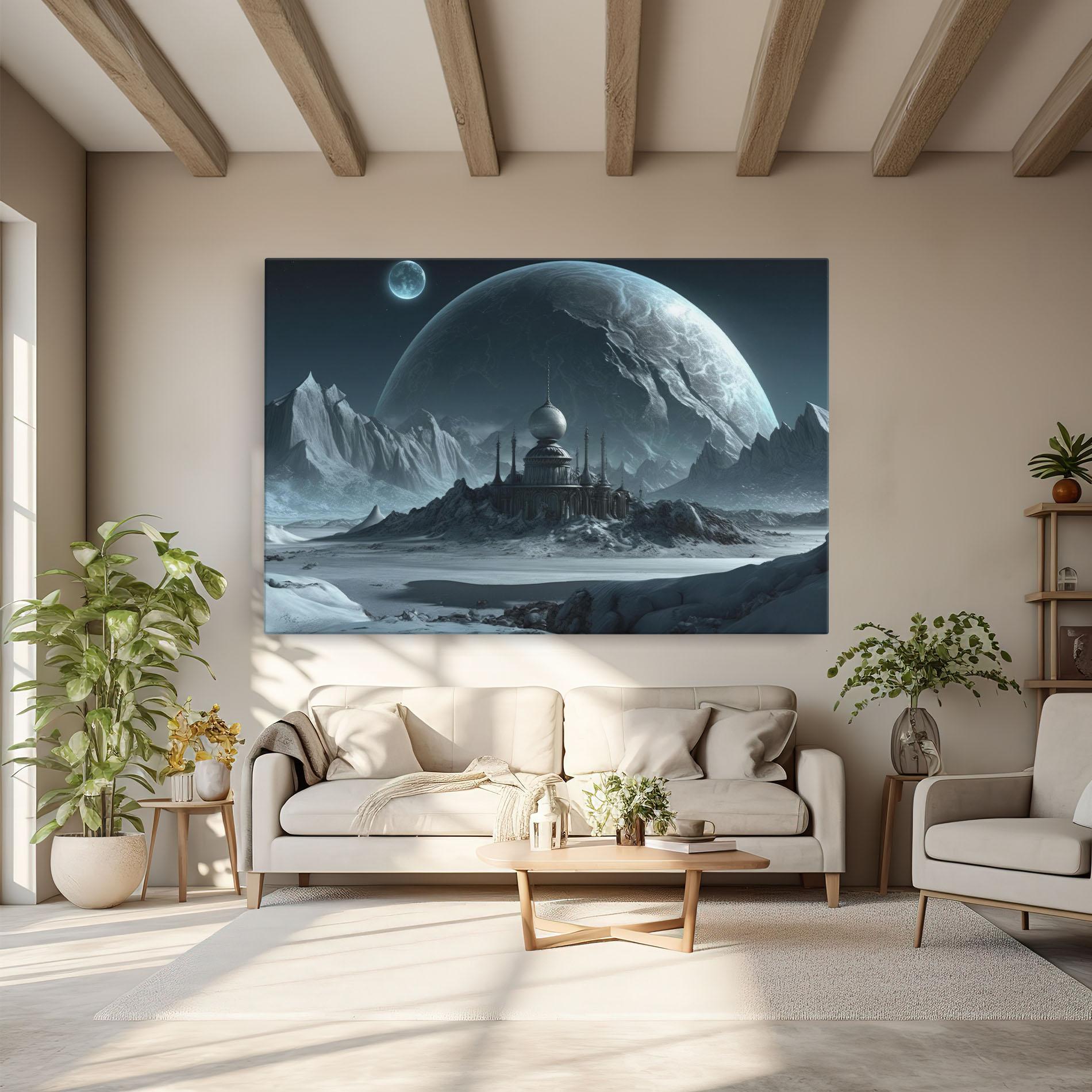 Leinwandbild Muslim Design mockup 6