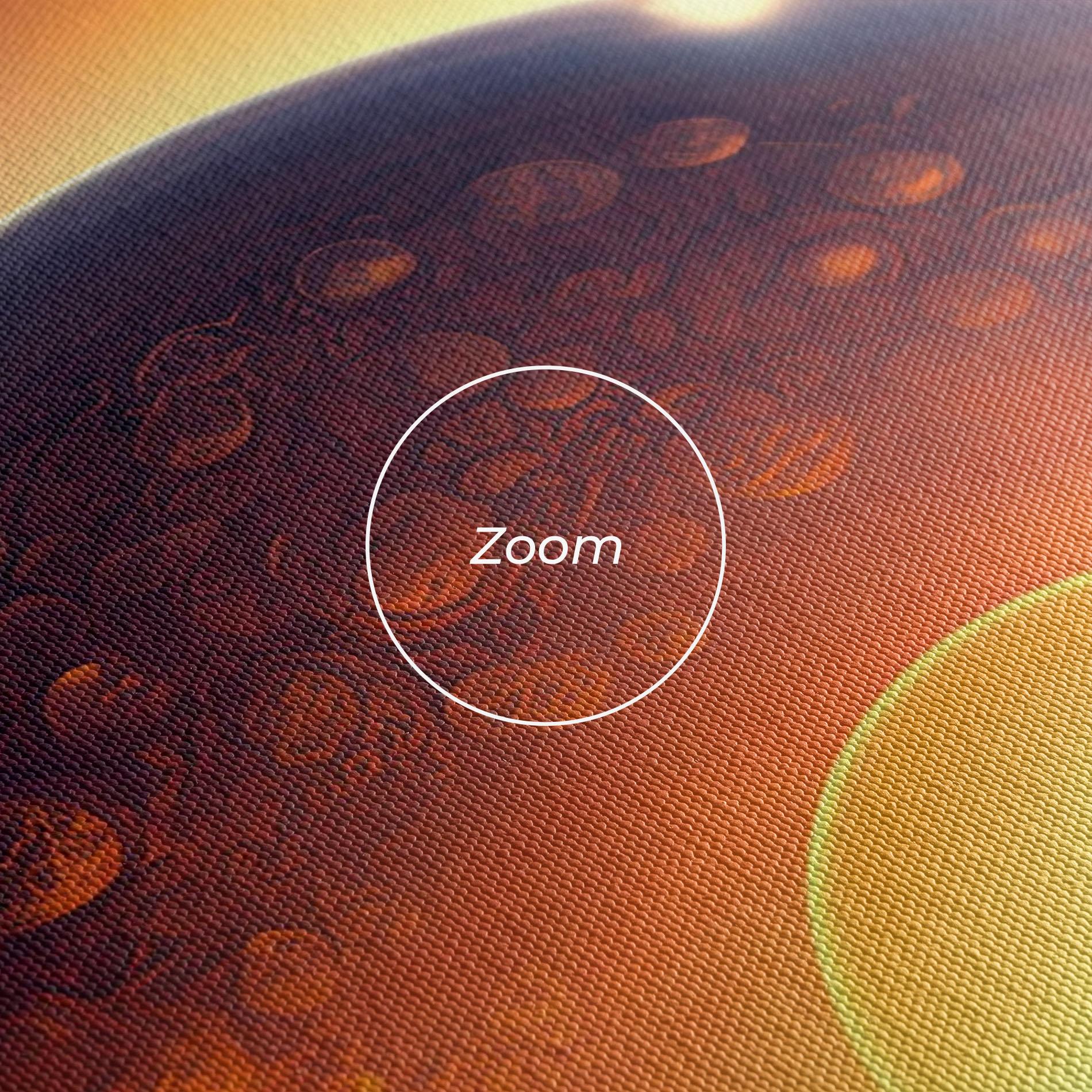 Leinwandbild Abstract Fantasy Science mockup 3