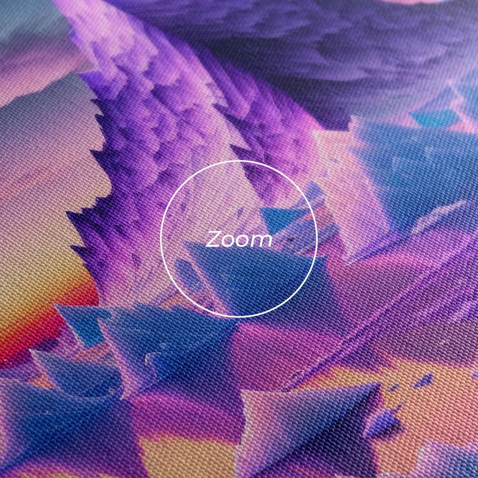 Leinwandbild Floating Iceberg mockup 3