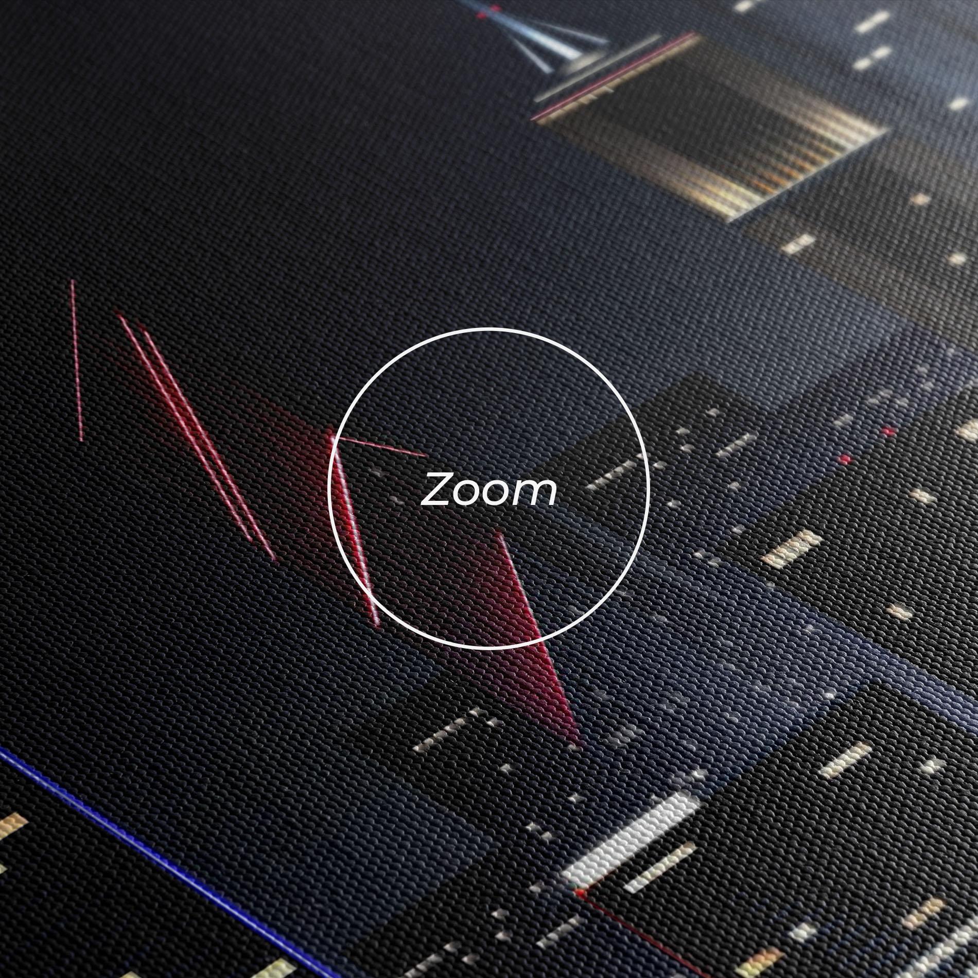 Leinwandbild Night City mockup 3