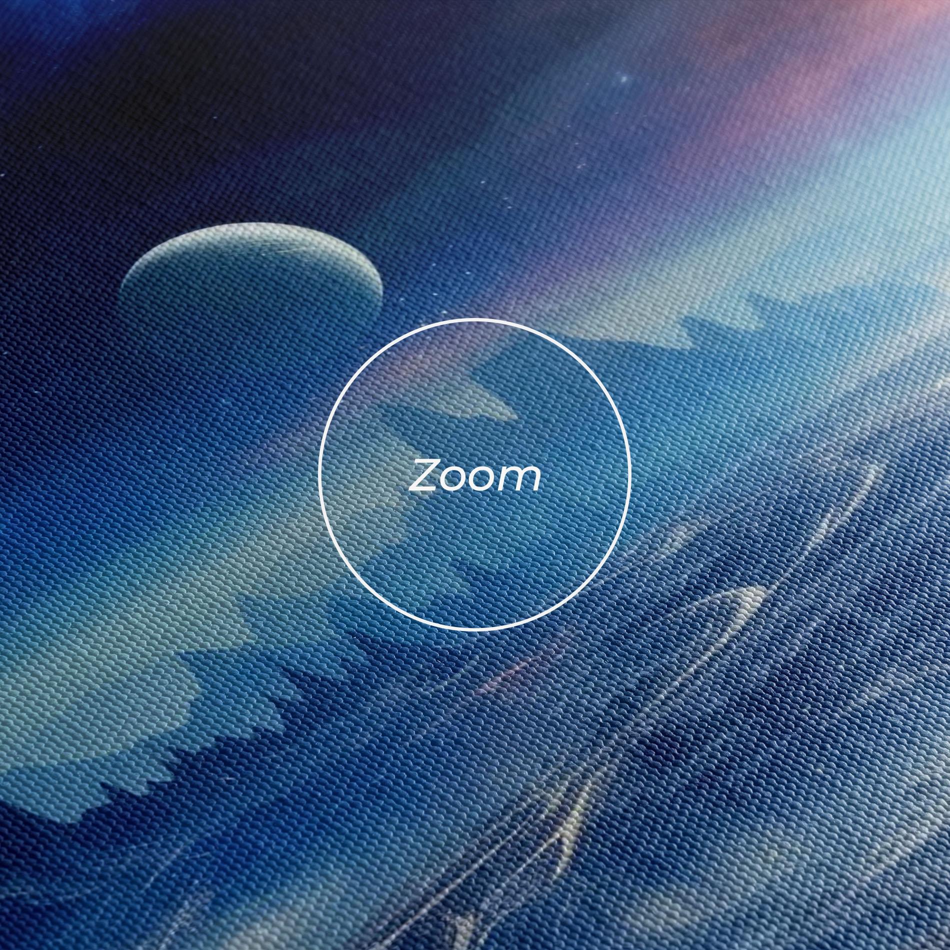 Leinwandbild Planets And Stars mockup 3