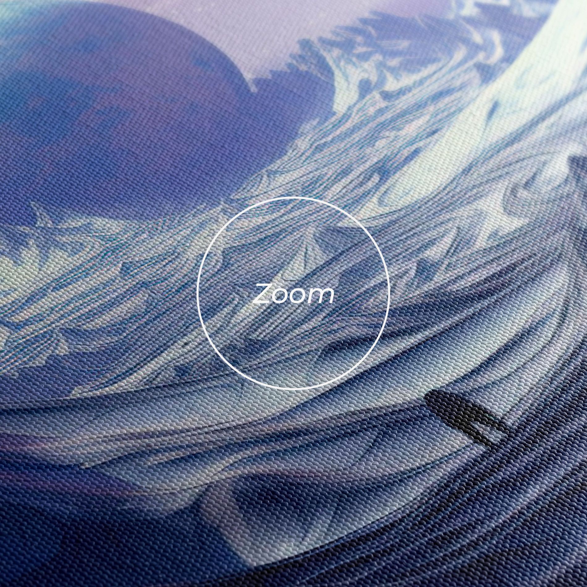 Snowy Landscape Art mockup 3