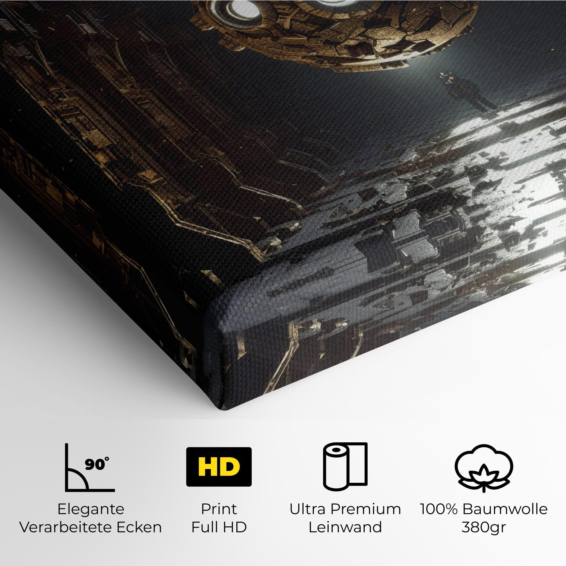 Leinwandbild Cryptic Art mockup 4