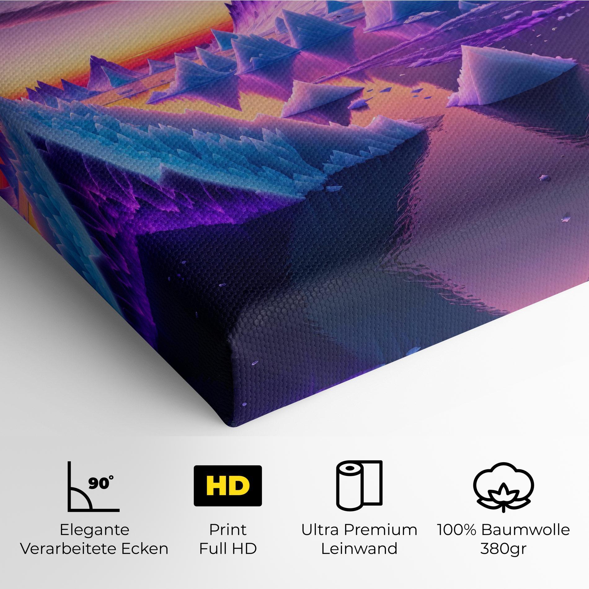 Leinwandbild Floating Iceberg mockup 4