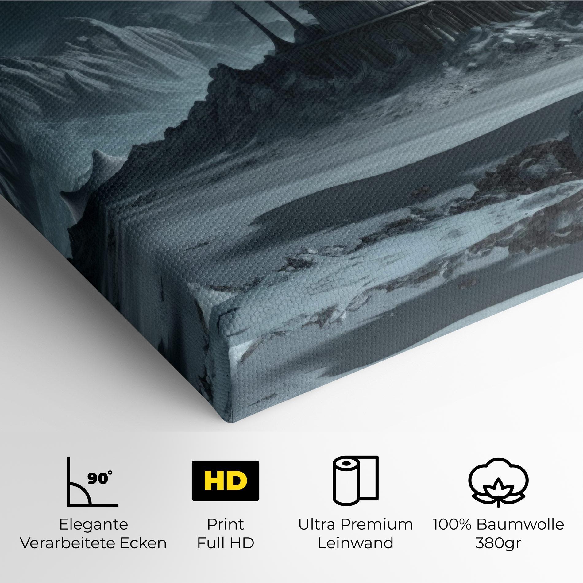 Leinwandbild Muslim Design mockup 4