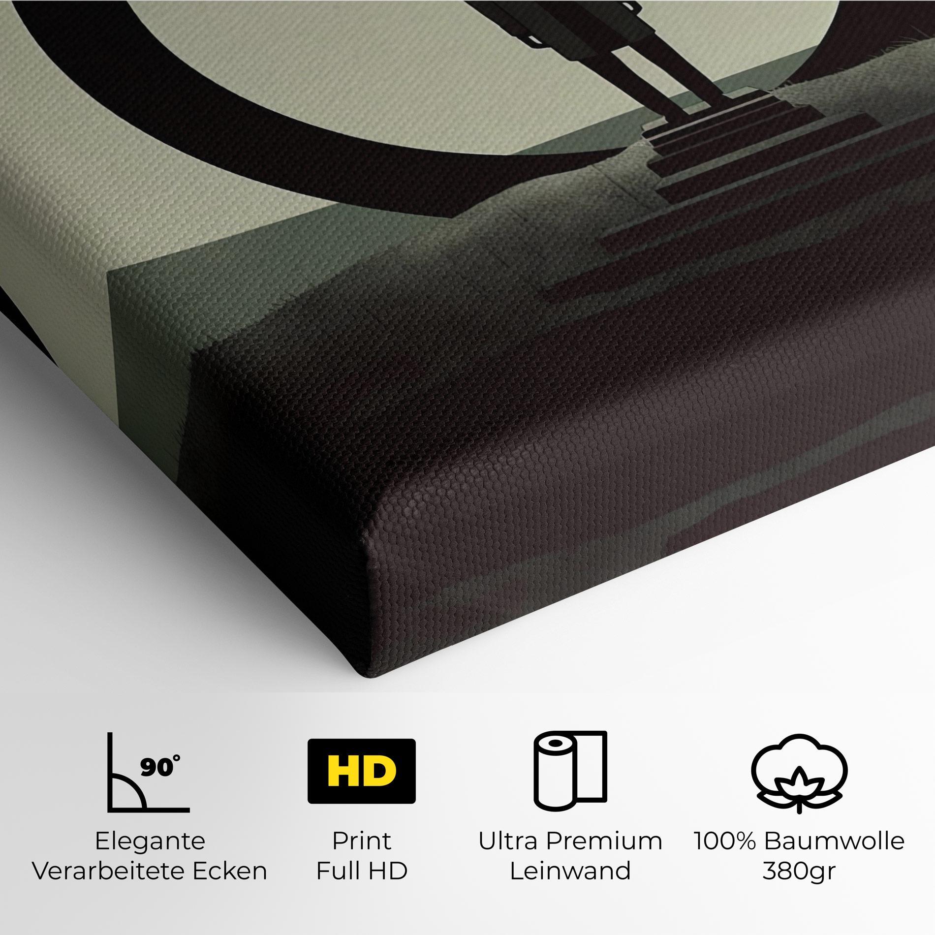 Leinwandbild Portal Art mockup 4