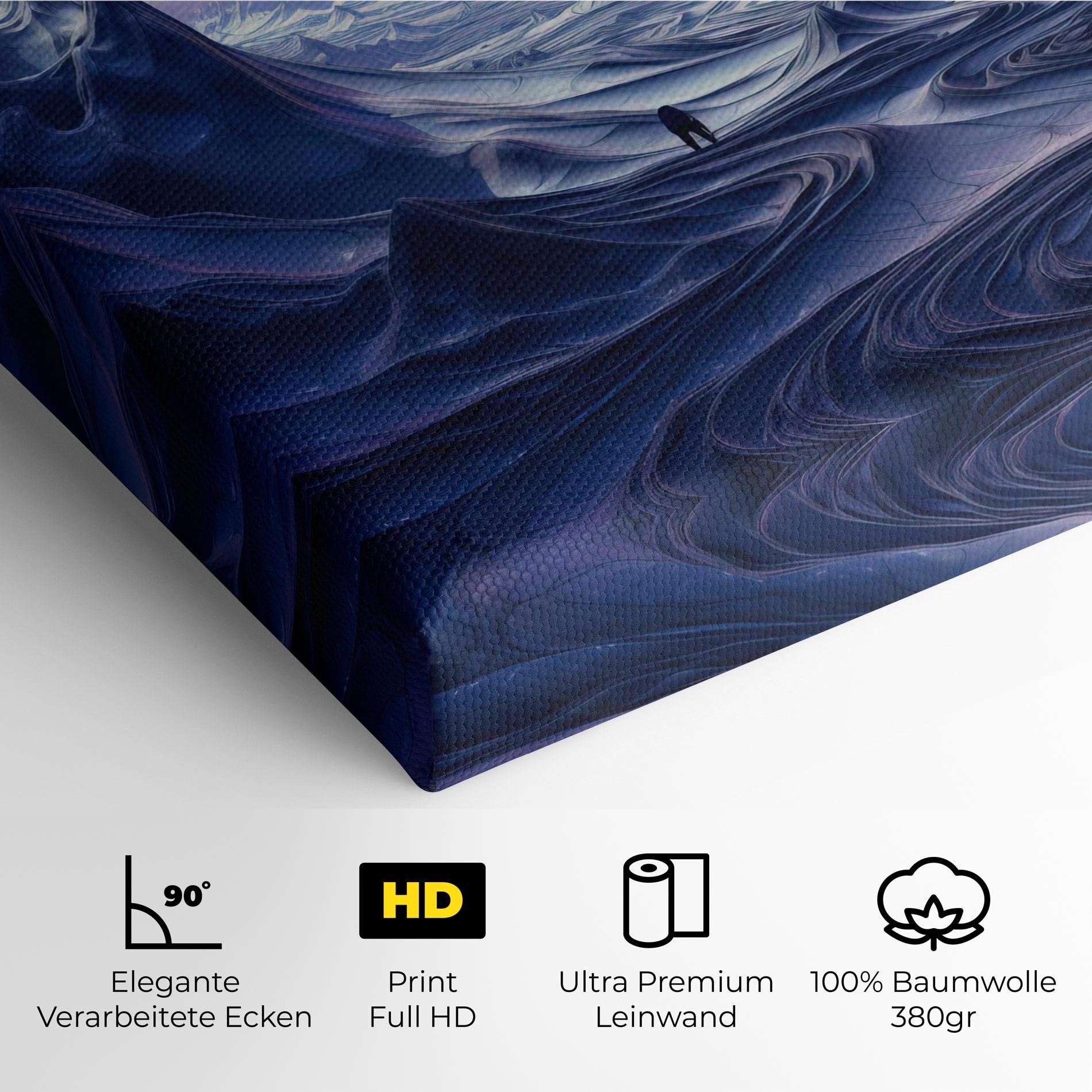 Snowy Landscape Art mockup 4