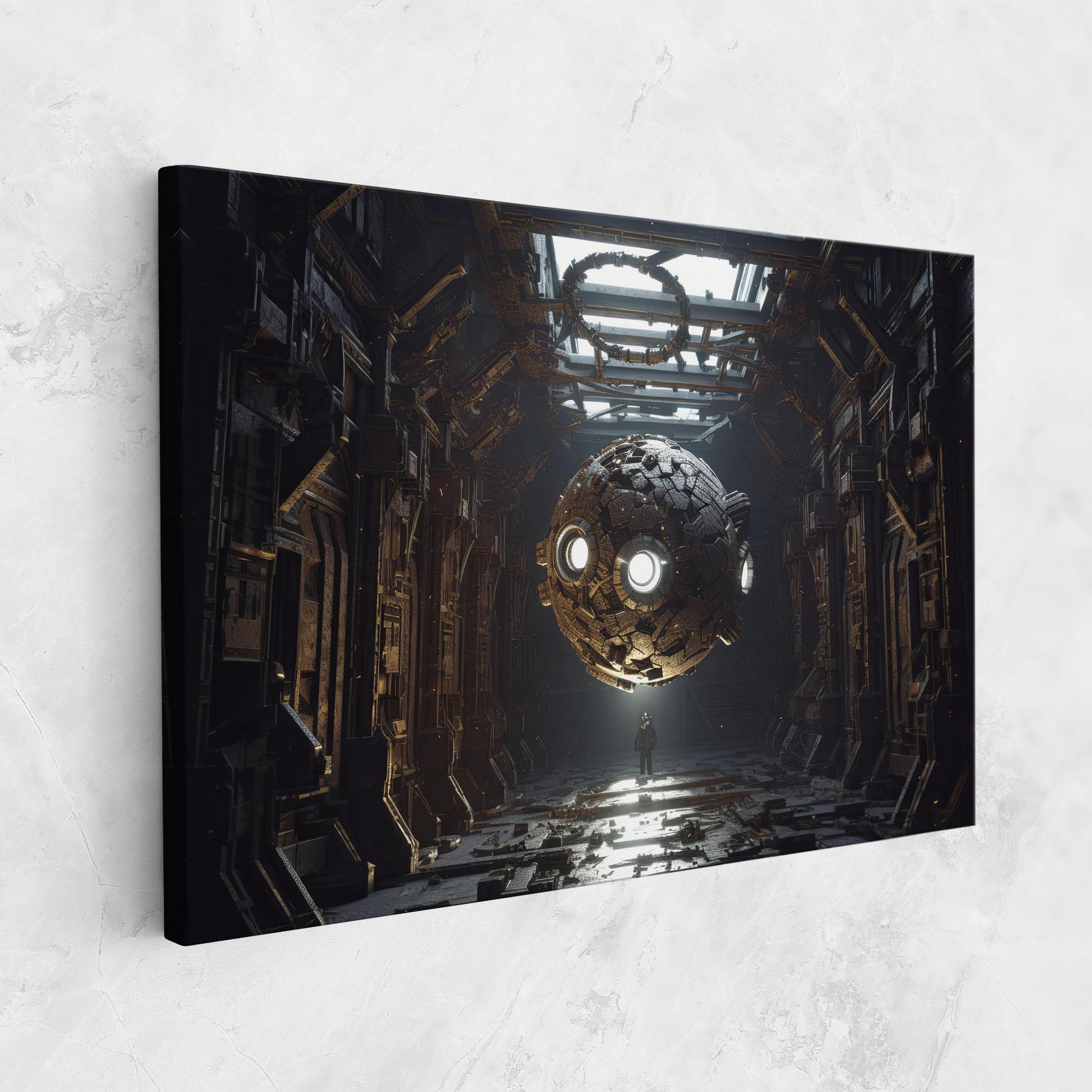 Leinwandbild Cryptic Art mockup 1