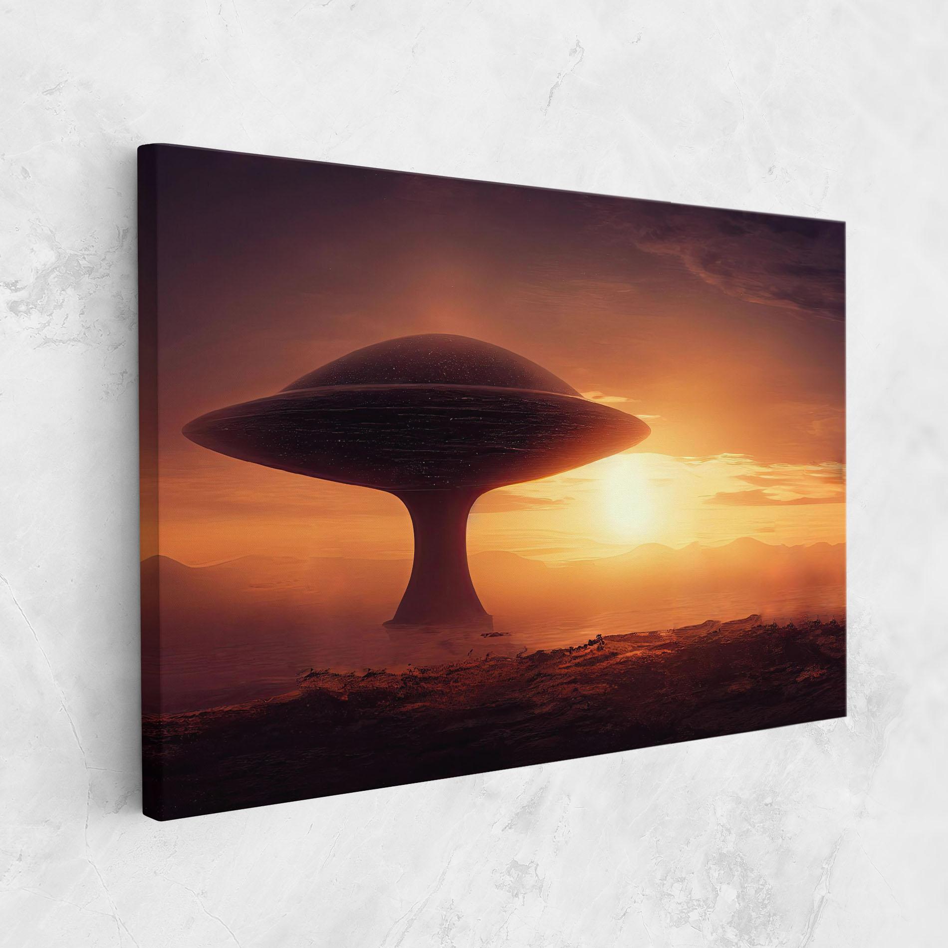Leinwandbild Fantasy Science Fiction mockup 1