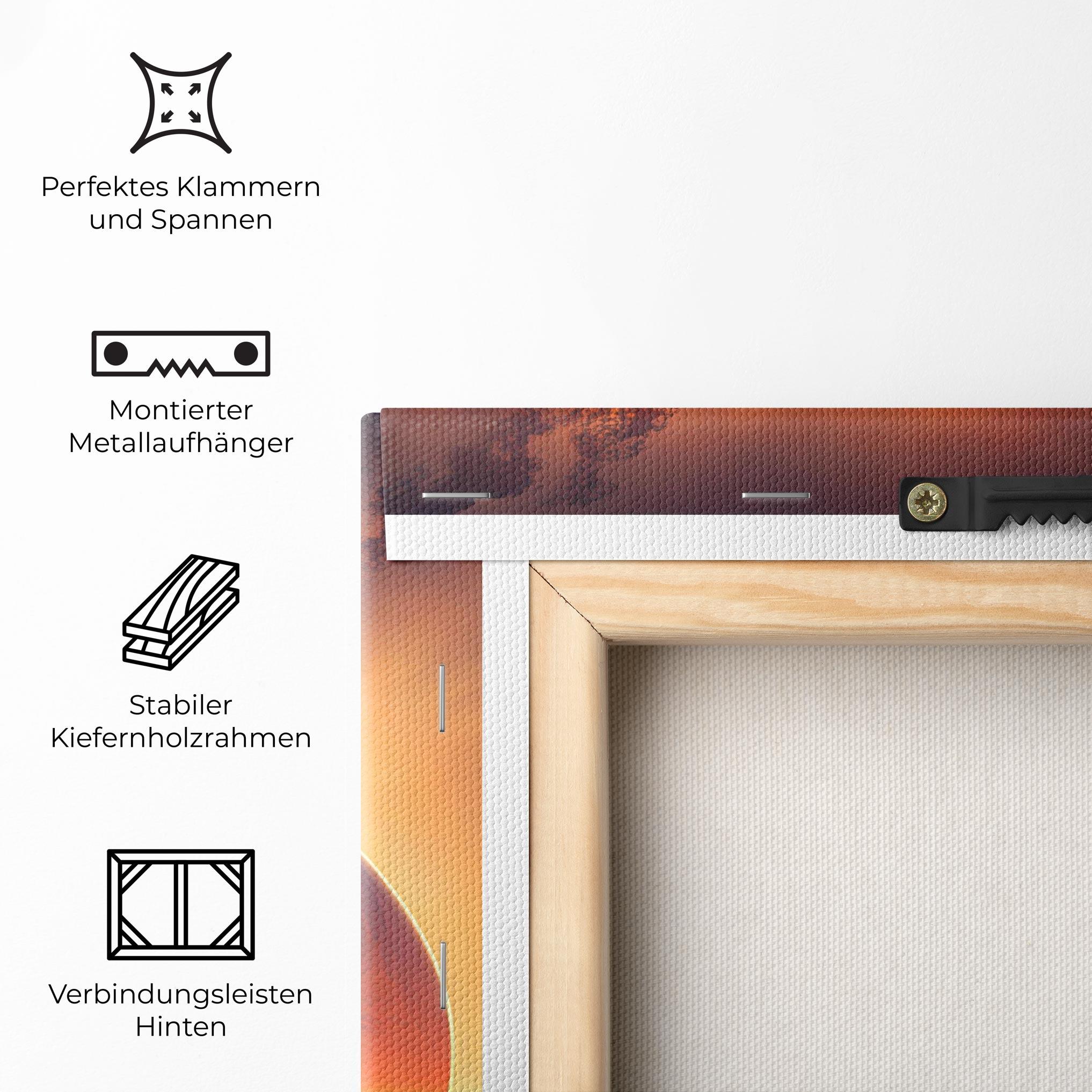 Leinwandbild Abstract Fantasy Science mockup 5