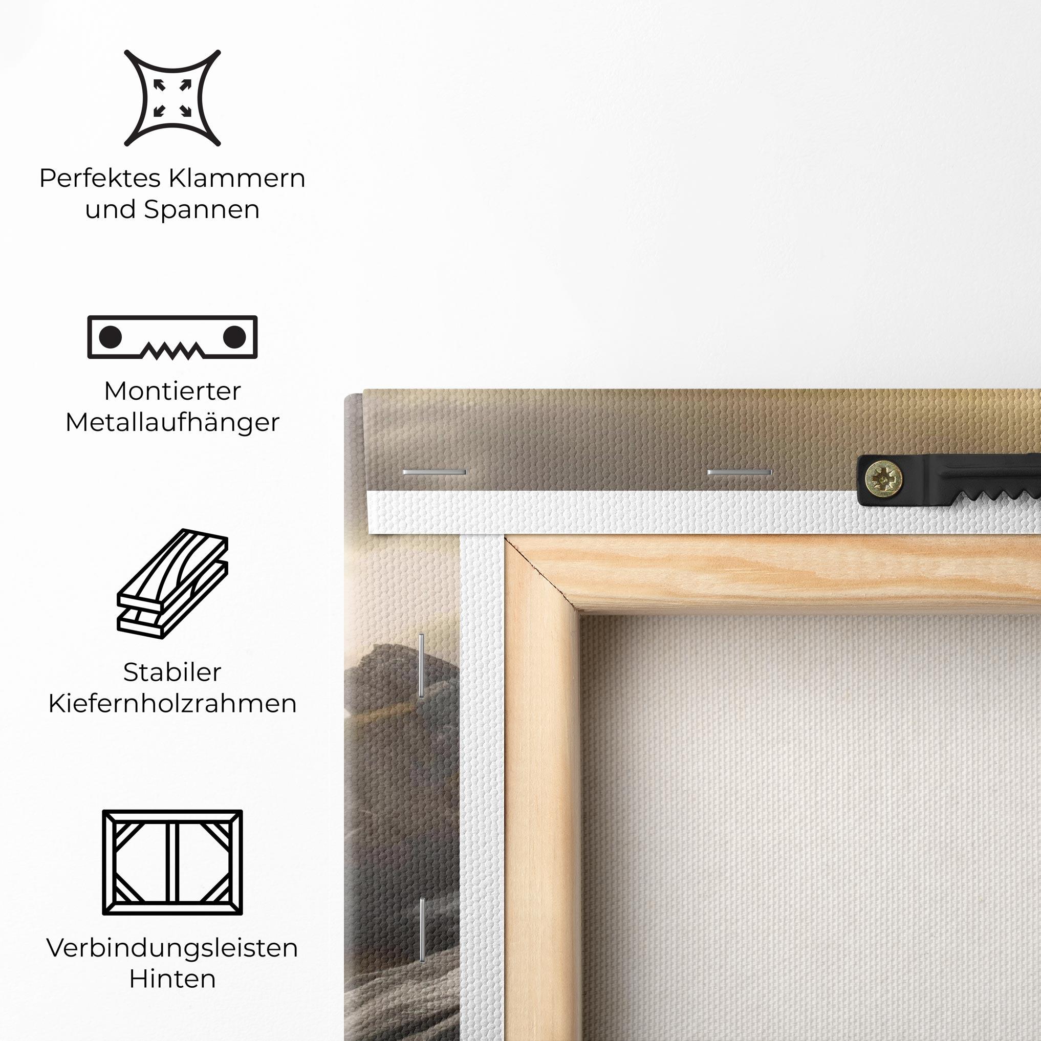 Leinwandbild Rocky Area Man mockup 5