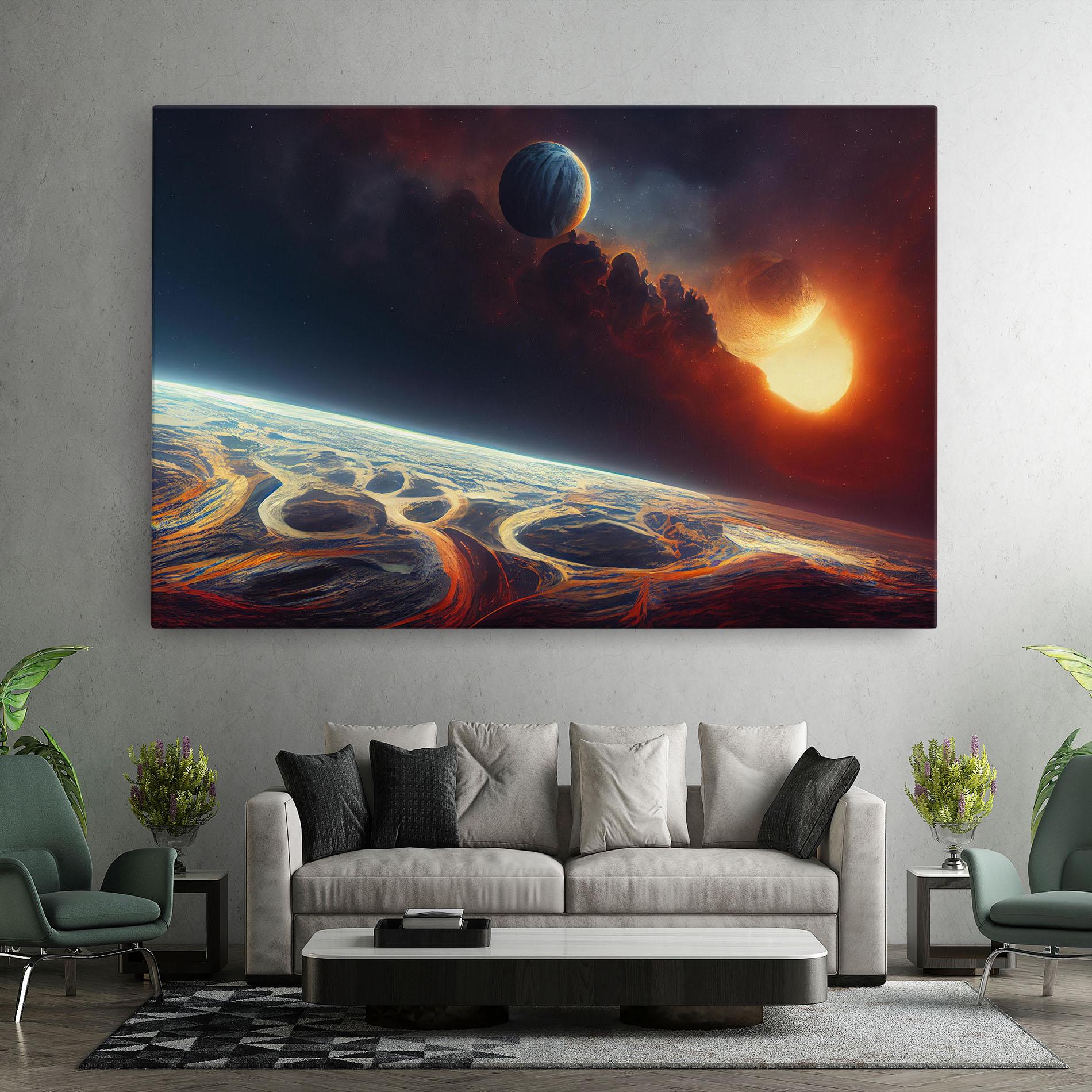 Leinwandbild Cosmic Craze mockup 7