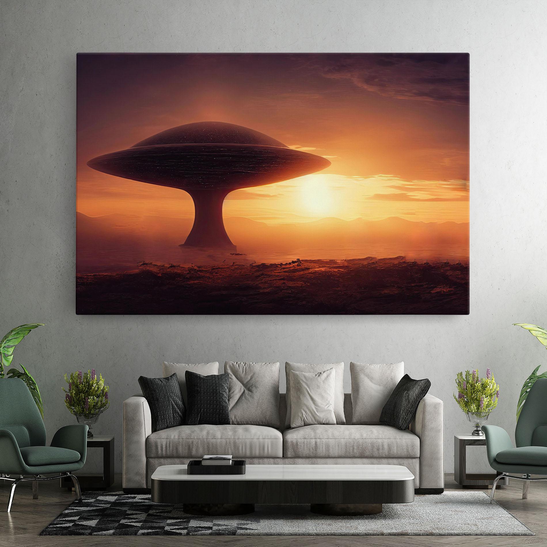 Leinwandbild Fantasy Science Fiction mockup 7