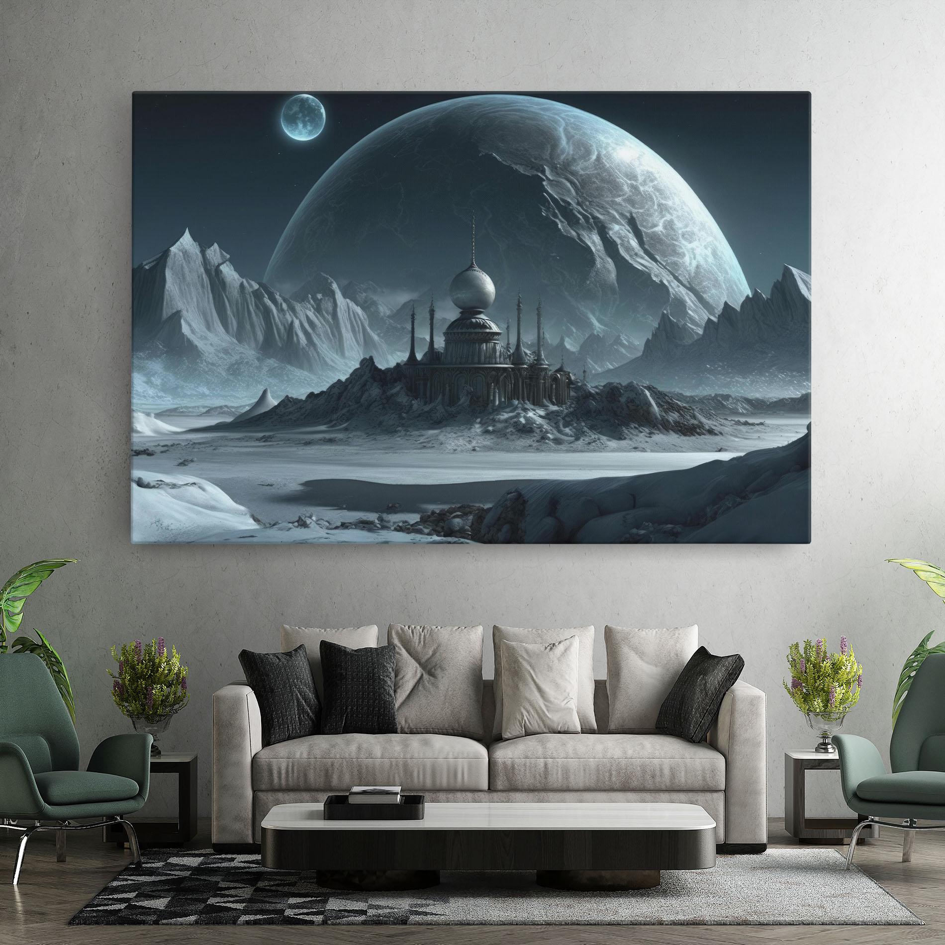 Leinwandbild Muslim Design mockup 7