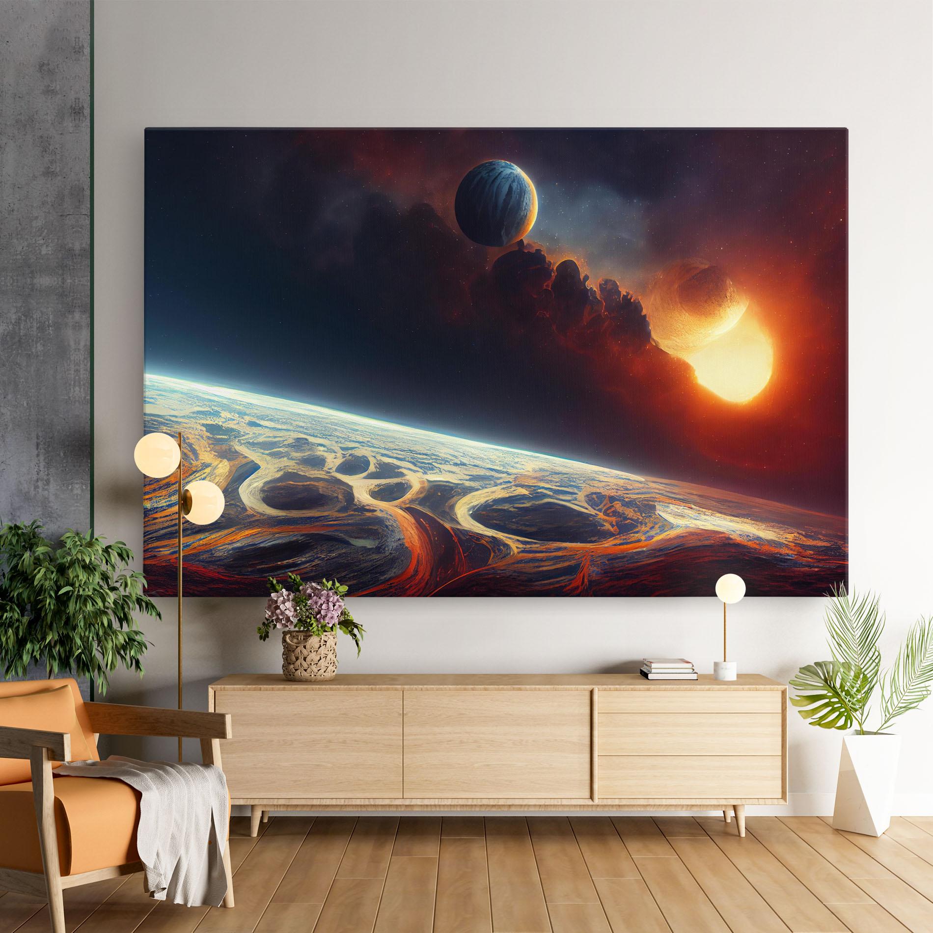 Leinwandbild Cosmic Craze mockup 9