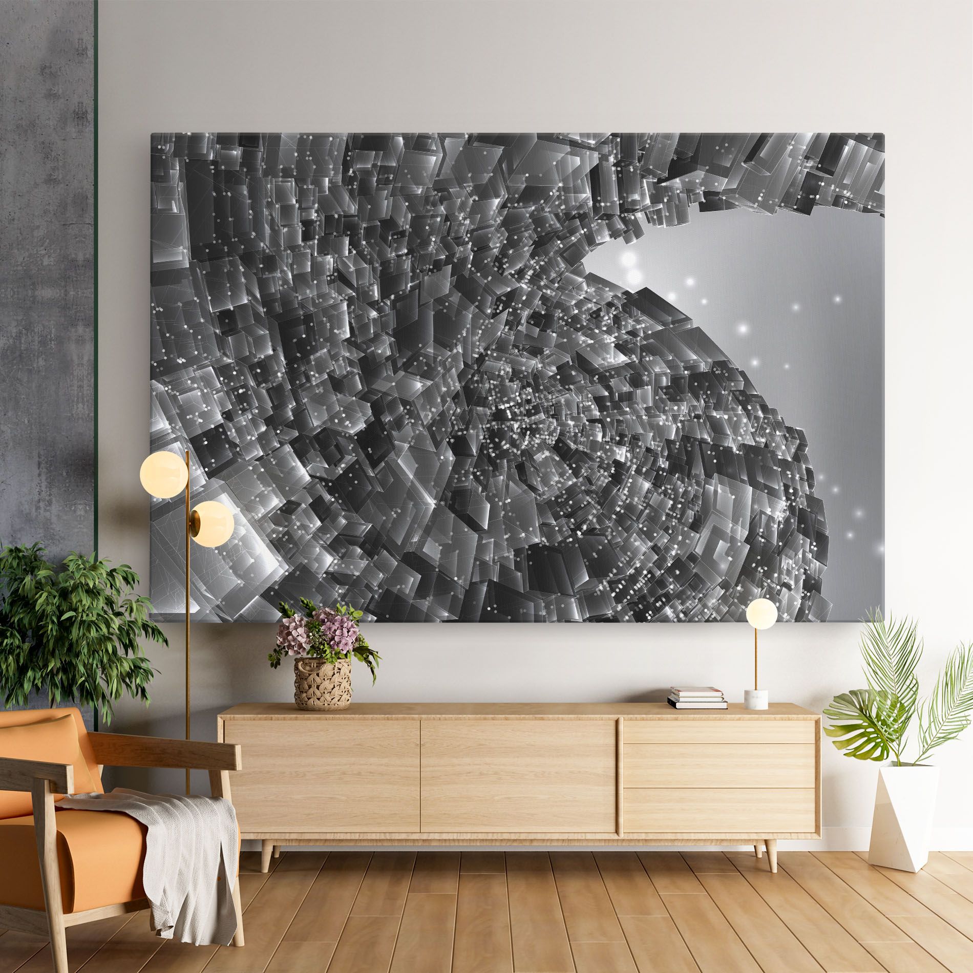 Grey Shape View mockup 9