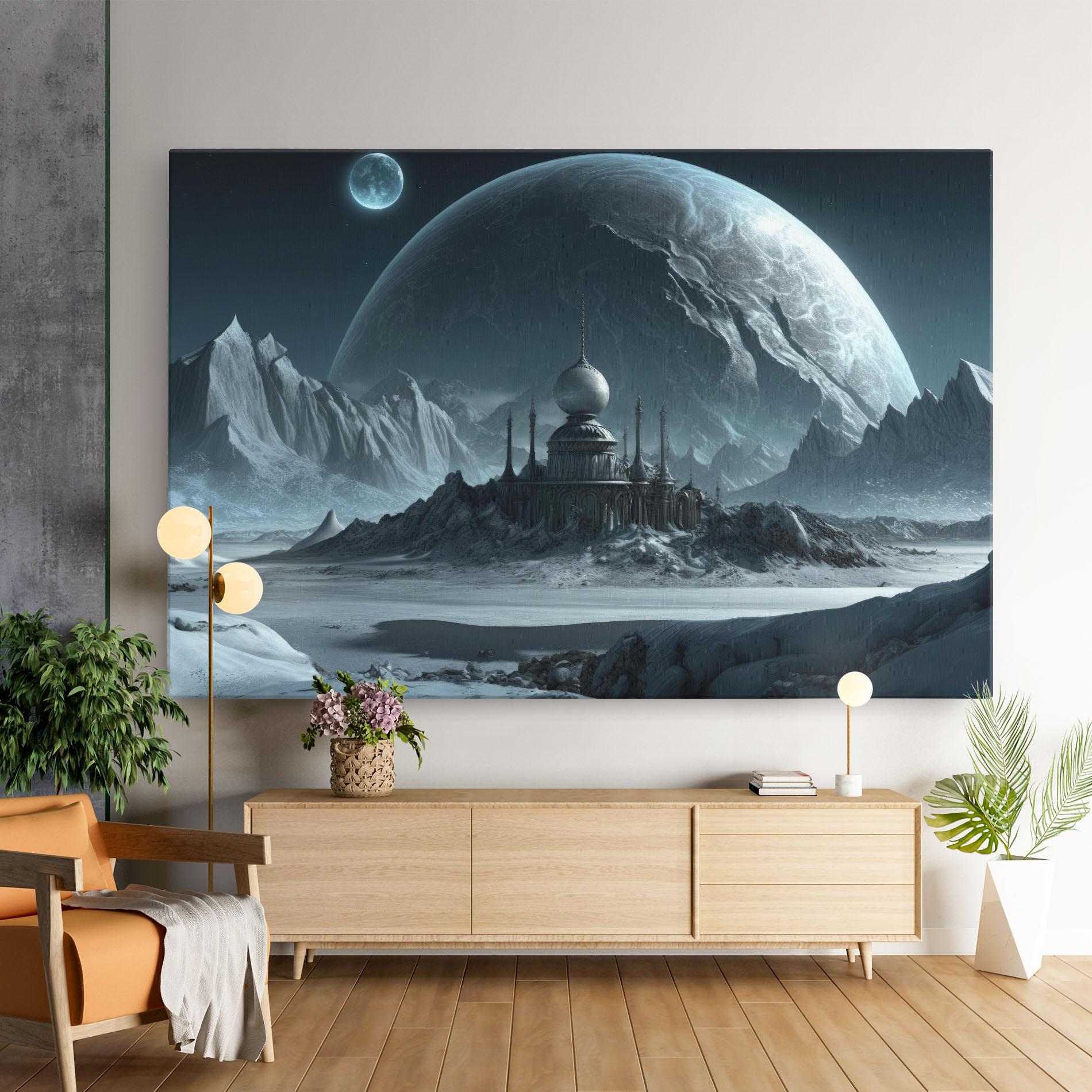 Leinwandbild Muslim Design mockup 9