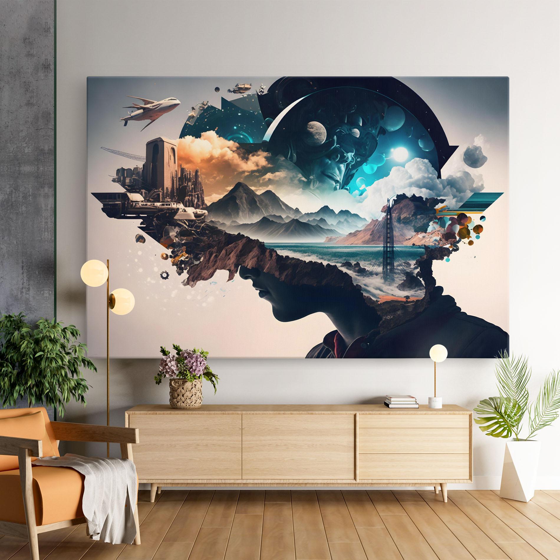 Leinwandbild Terra Tech mockup 9