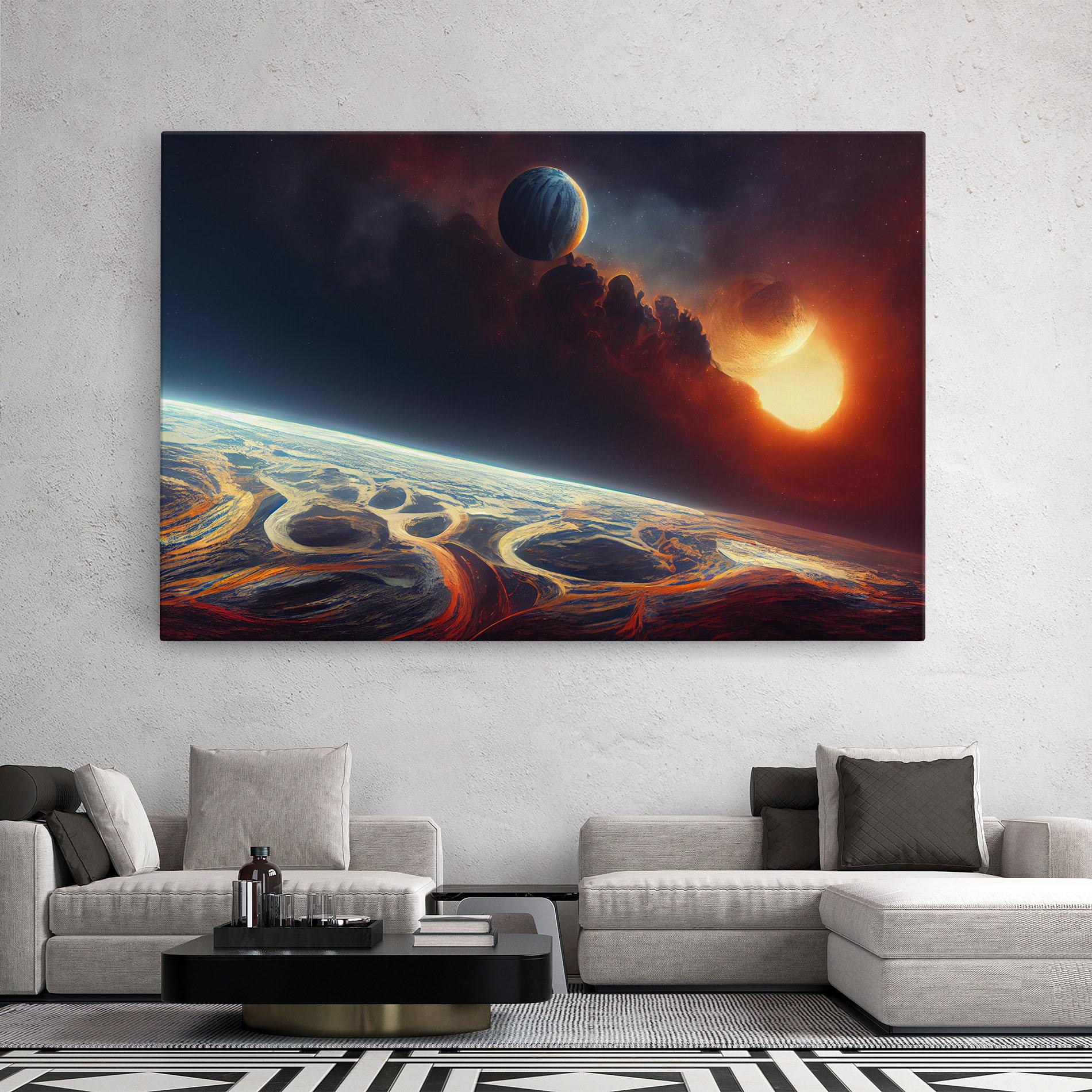 Leinwandbild Cosmic Craze mockup 2