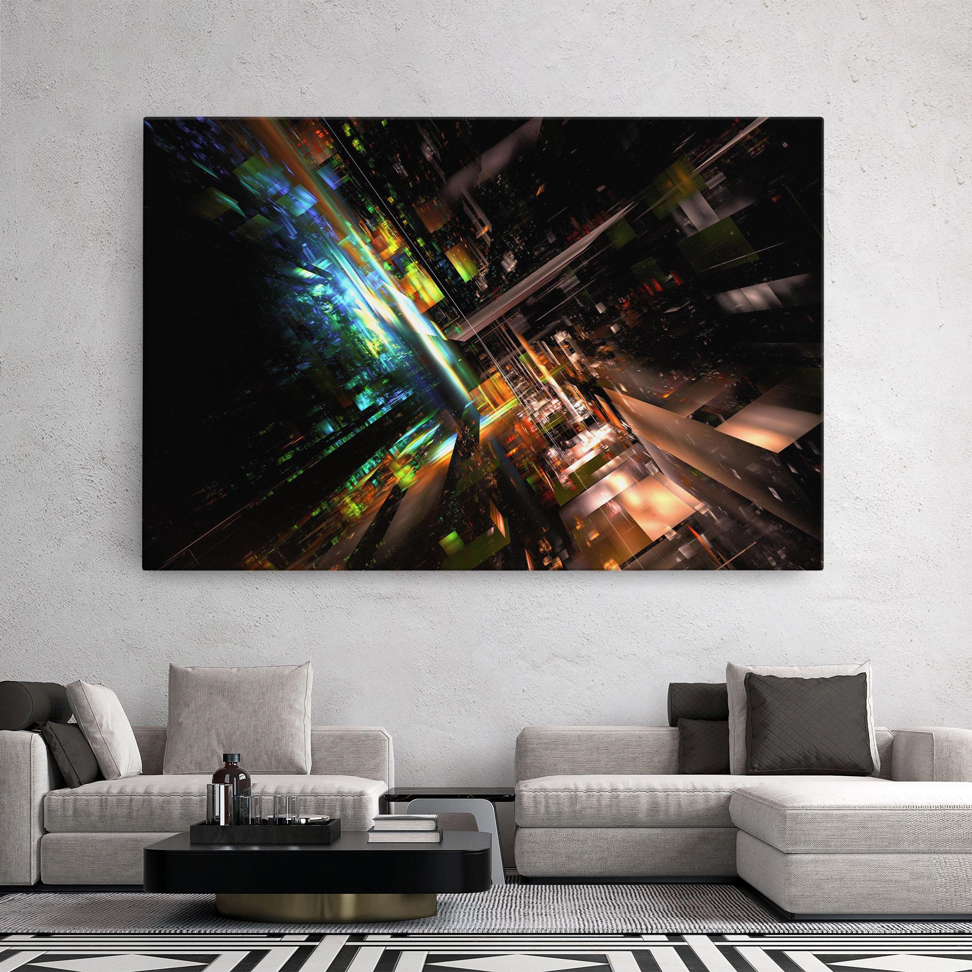 Leinwandbild Dimension Dasher mockup 2