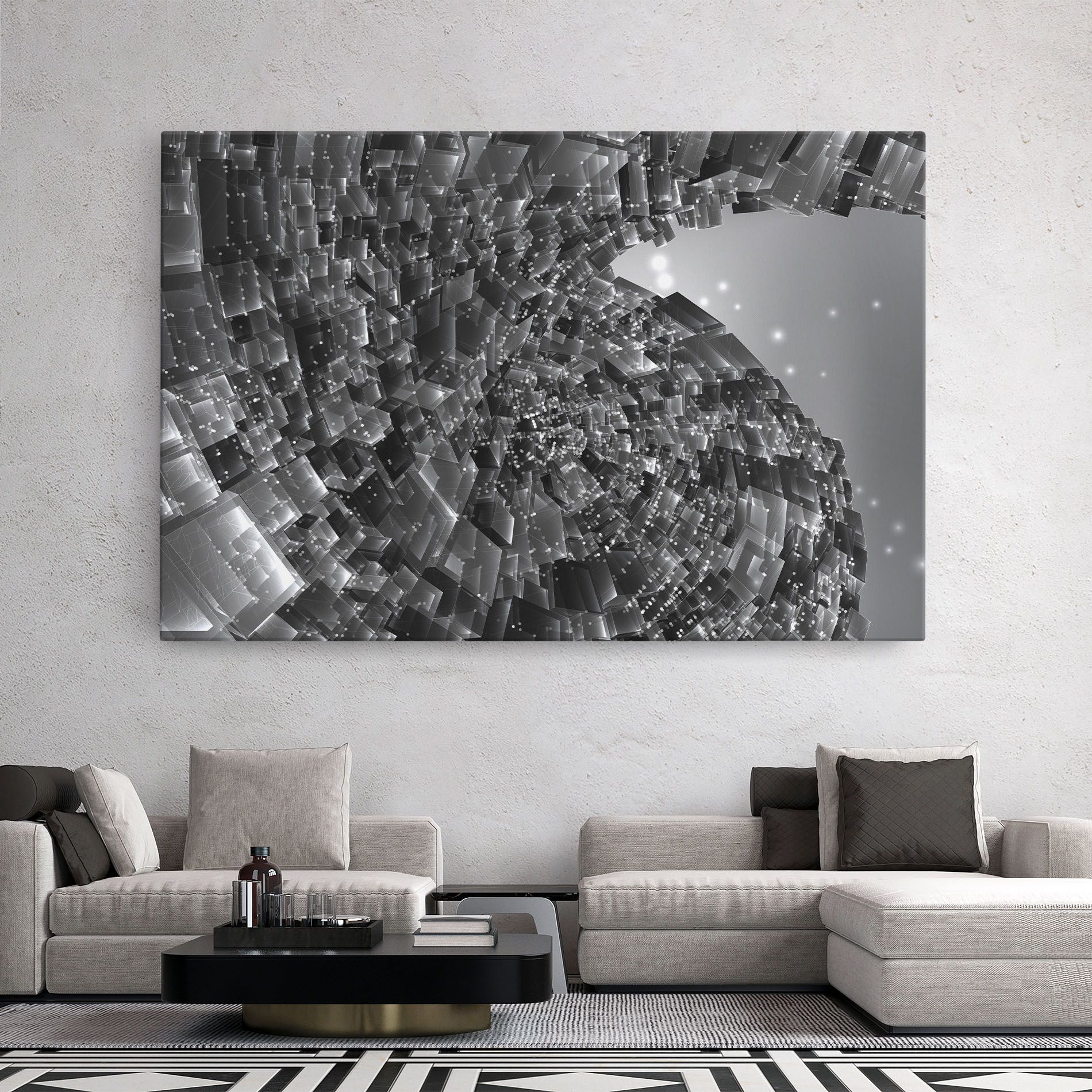 Grey Shape View mockup 2