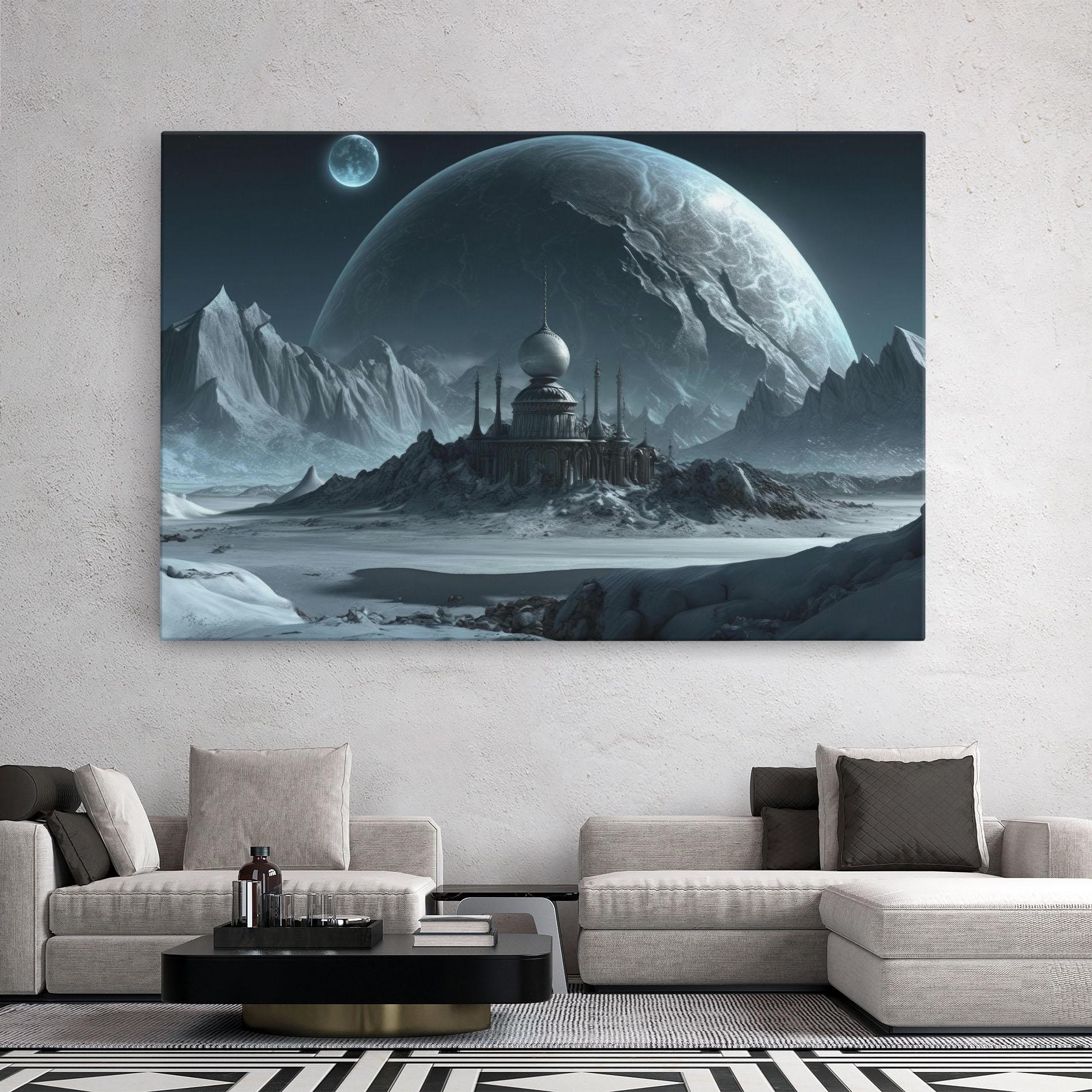 Leinwandbild Muslim Design mockup 2