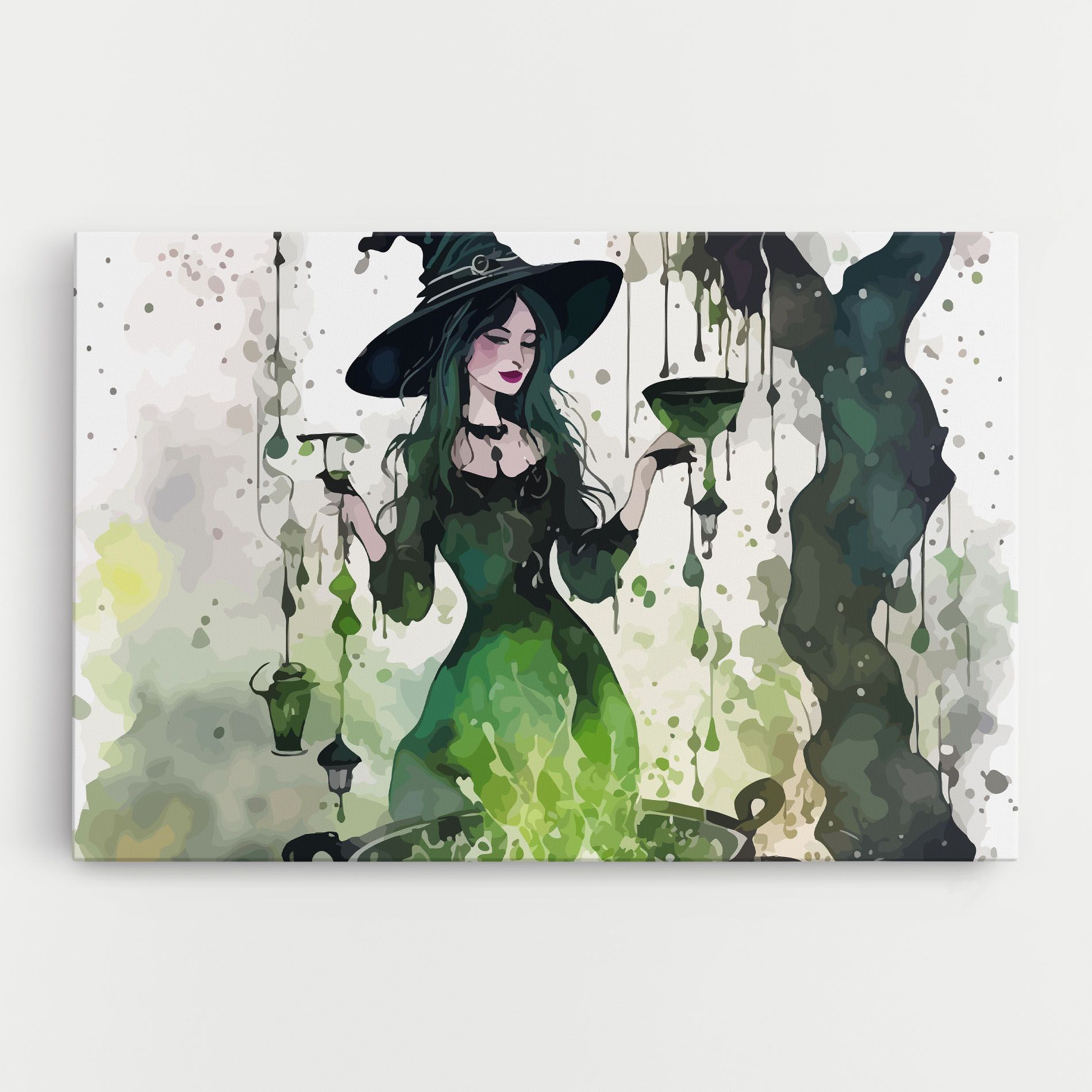 Green Light Witch mockup 0
