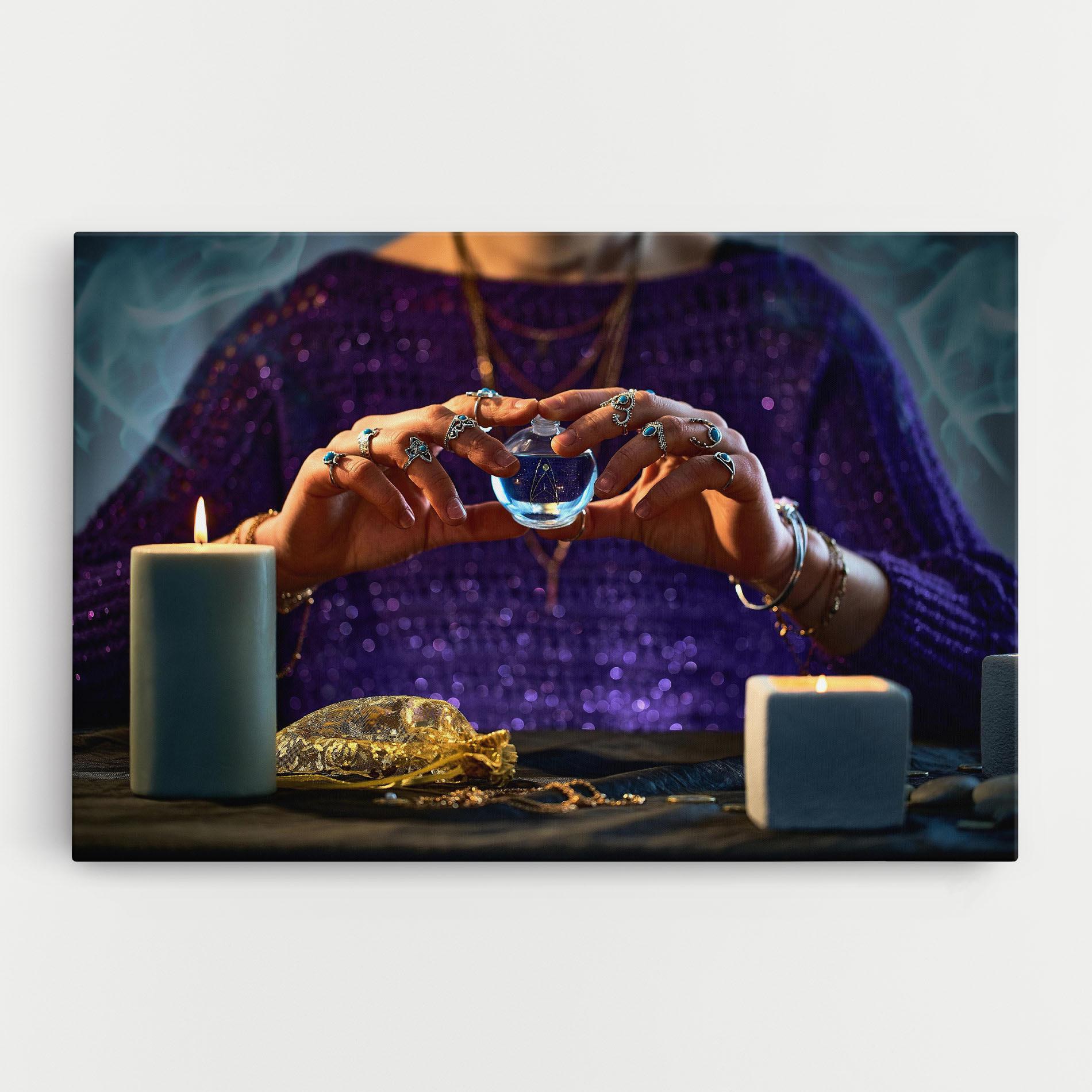 Leinwandbild Witch Magic mockup 0