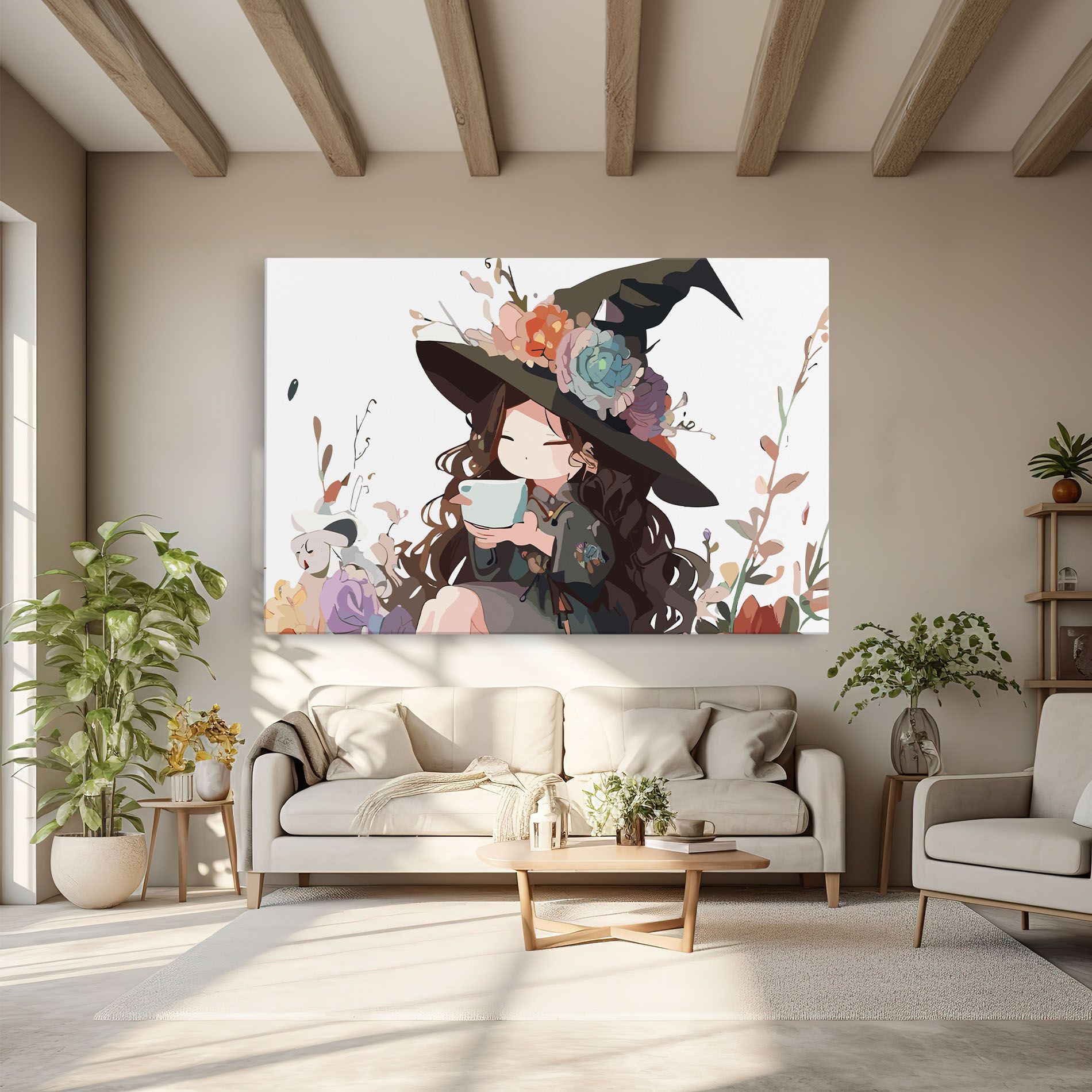 Cute Witch mockup 6