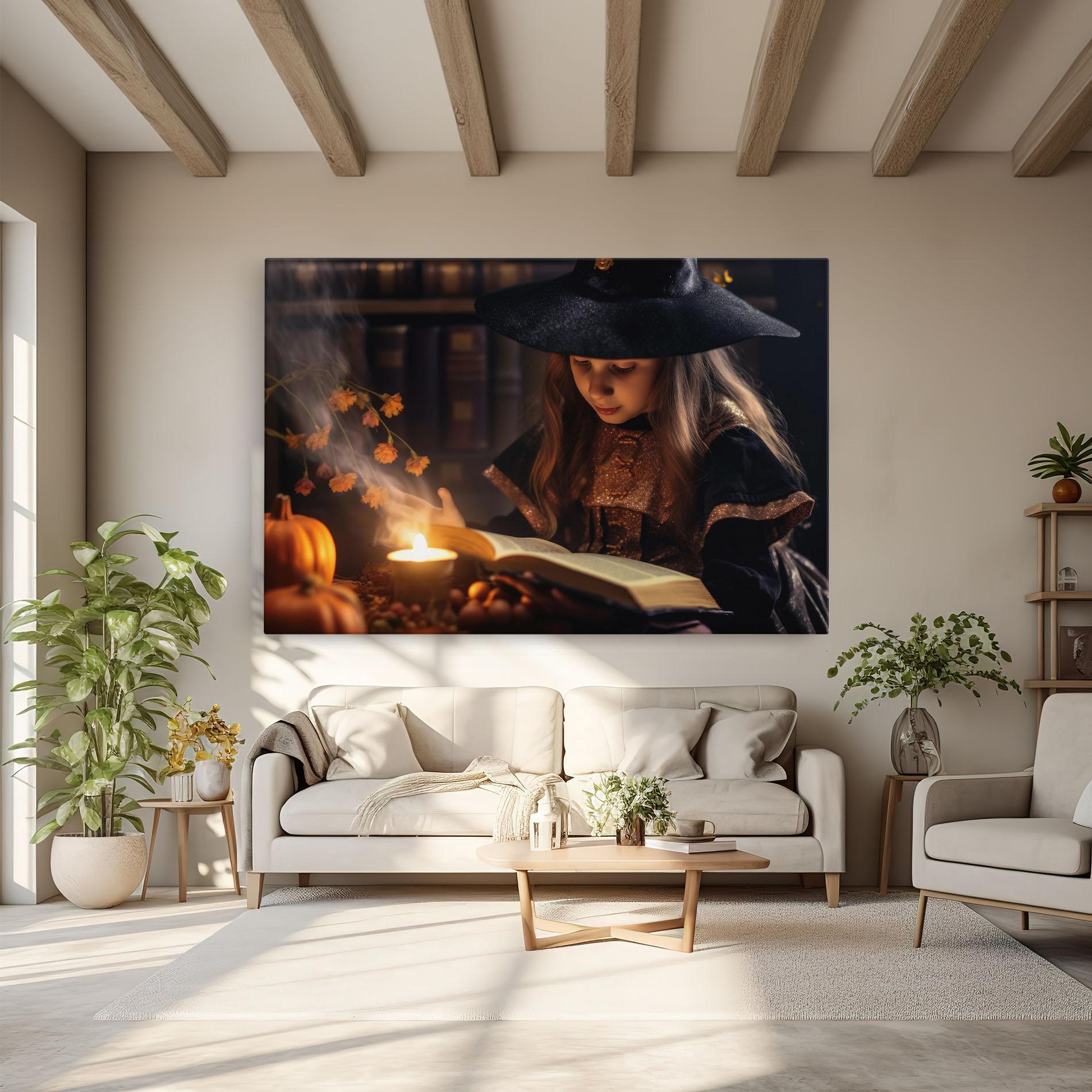 Leinwandbild Little Witch mockup 6