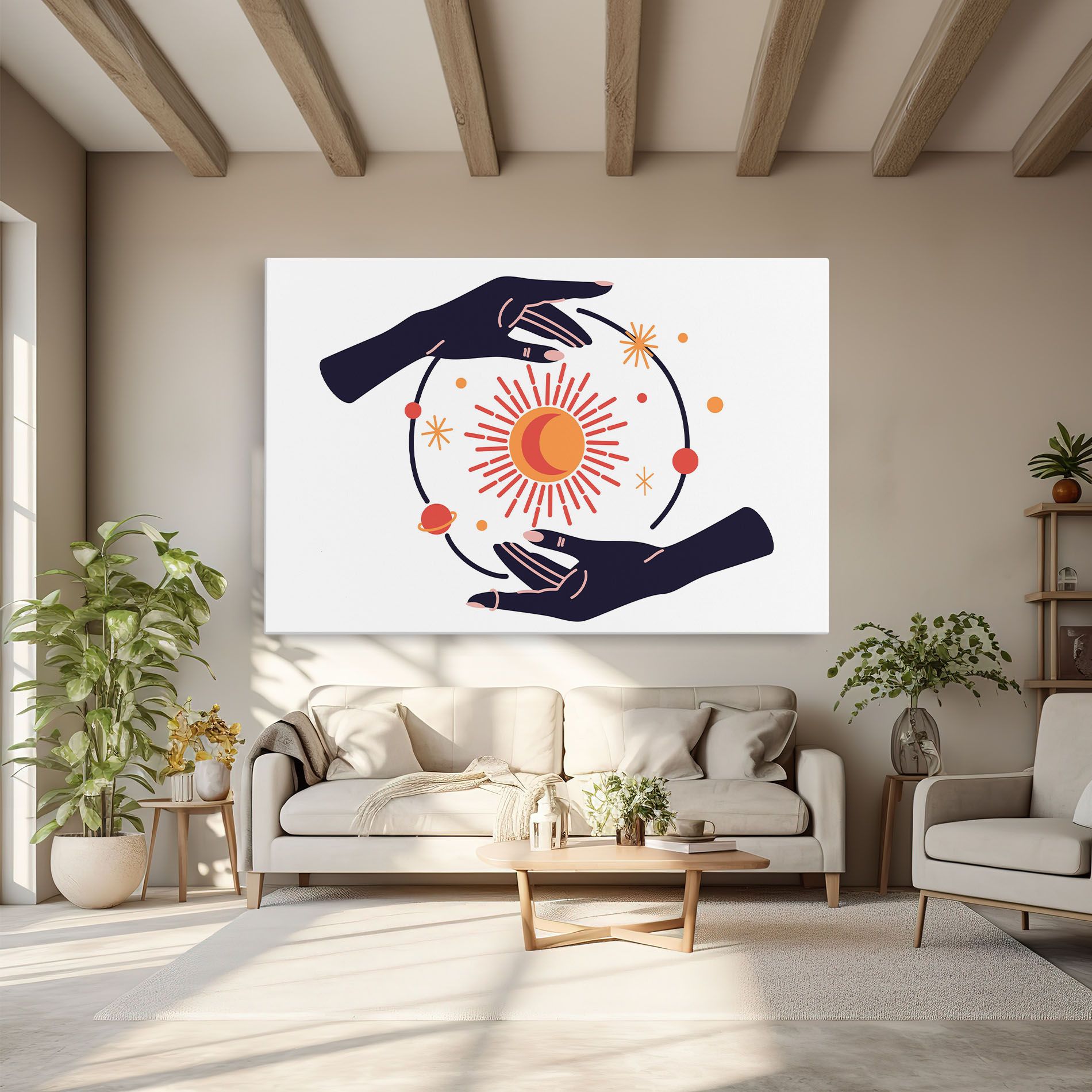 Purple Magic Hands mockup 6