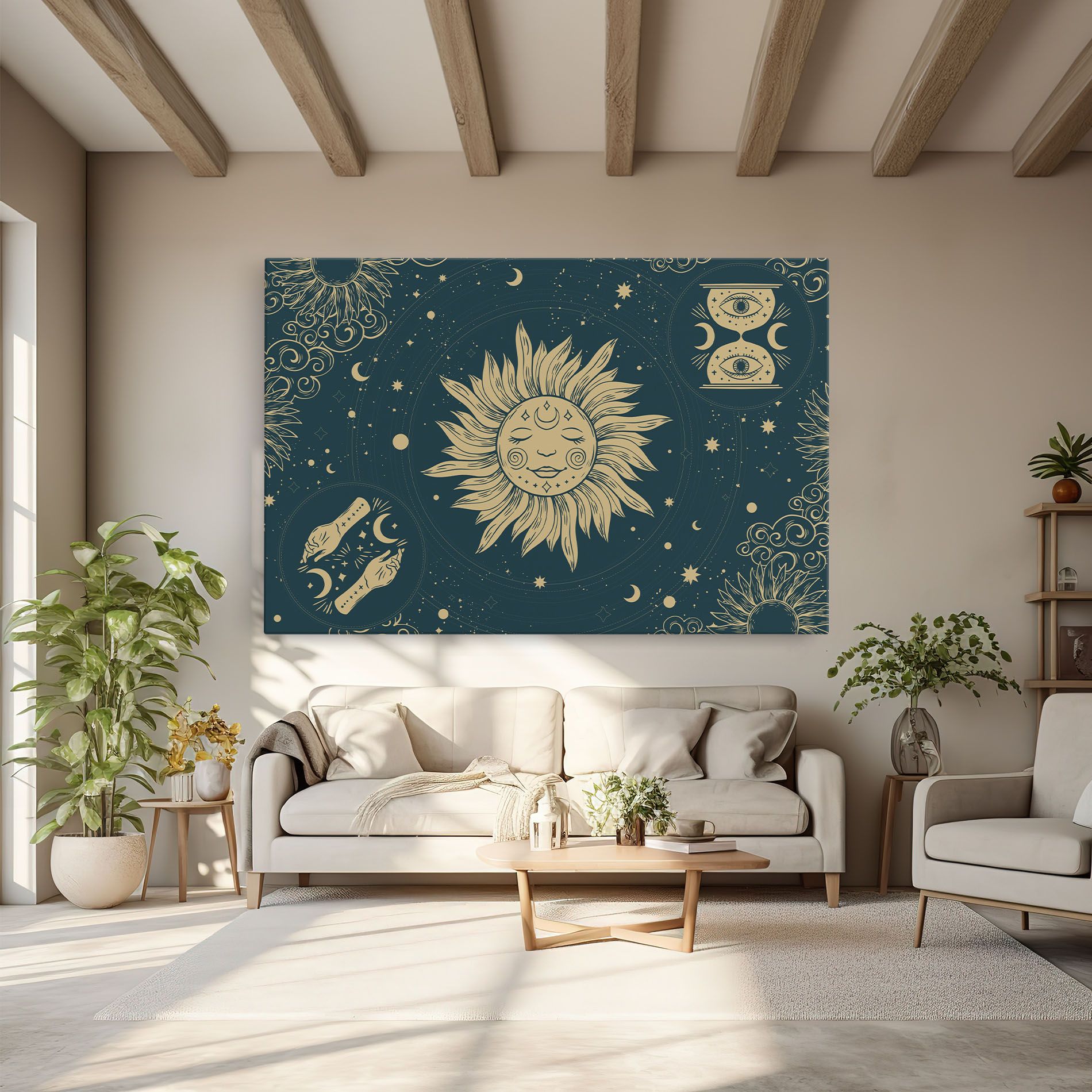 Sun Face Magic mockup 6