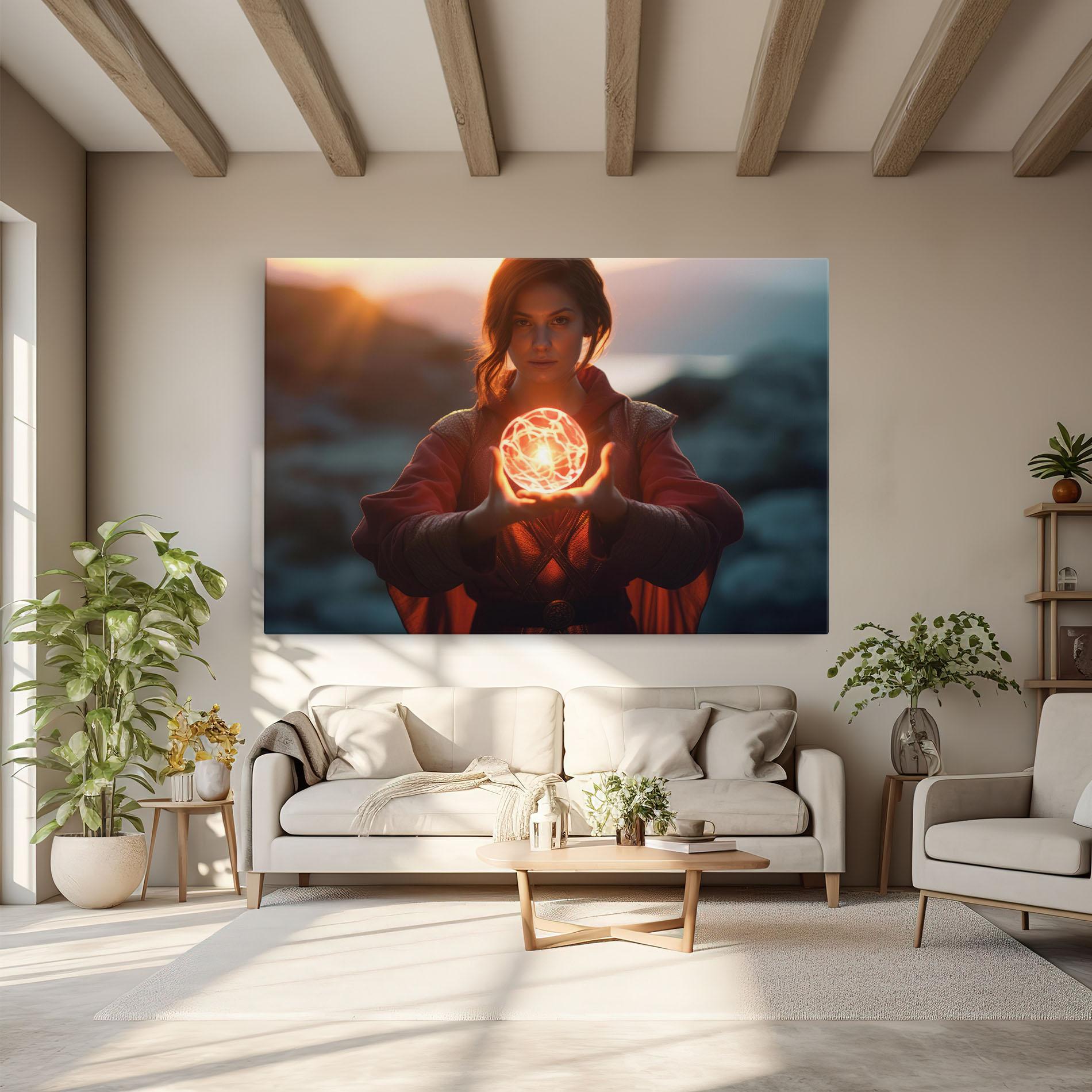 Leinwandbild Witch Ball mockup 6