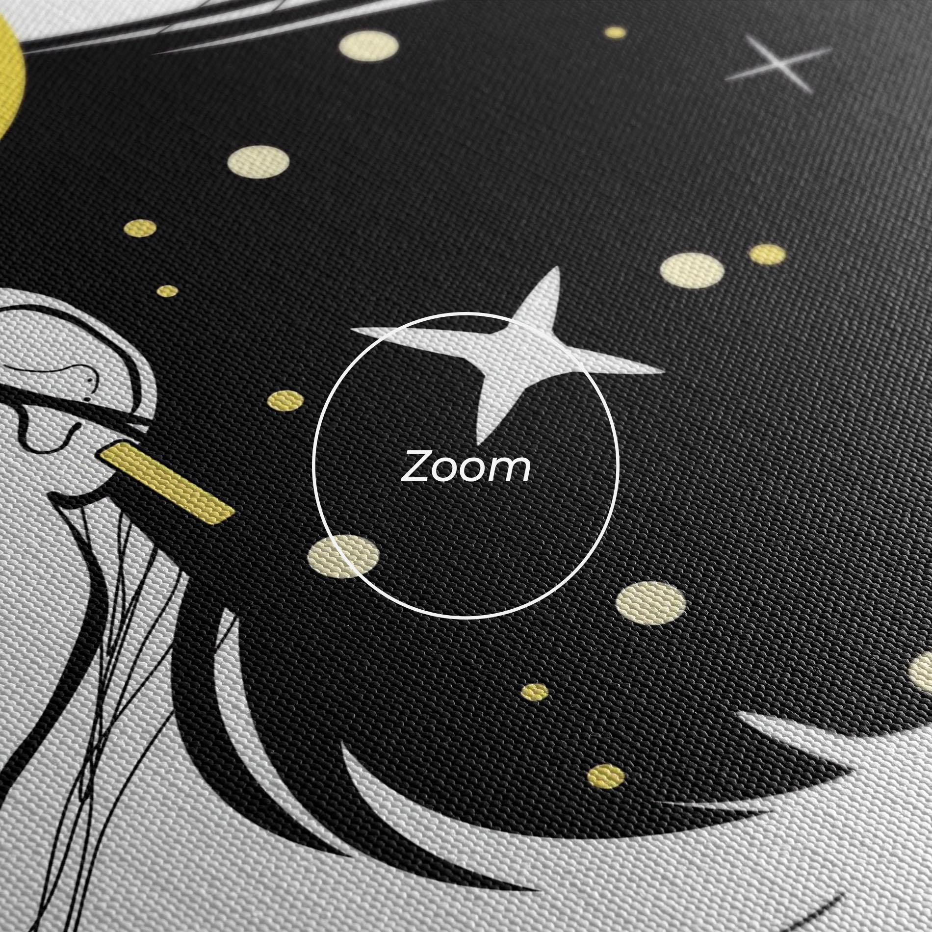 Leinwandbild Night Witch mockup 3