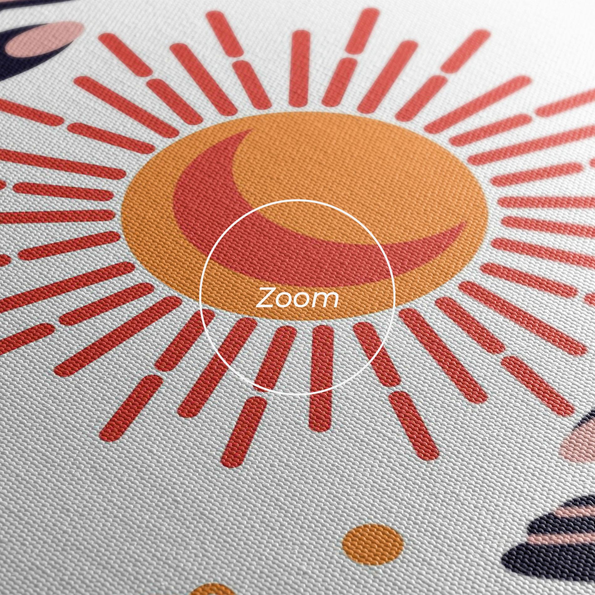 Leinwandbild Purple Magic Hands mockup 3