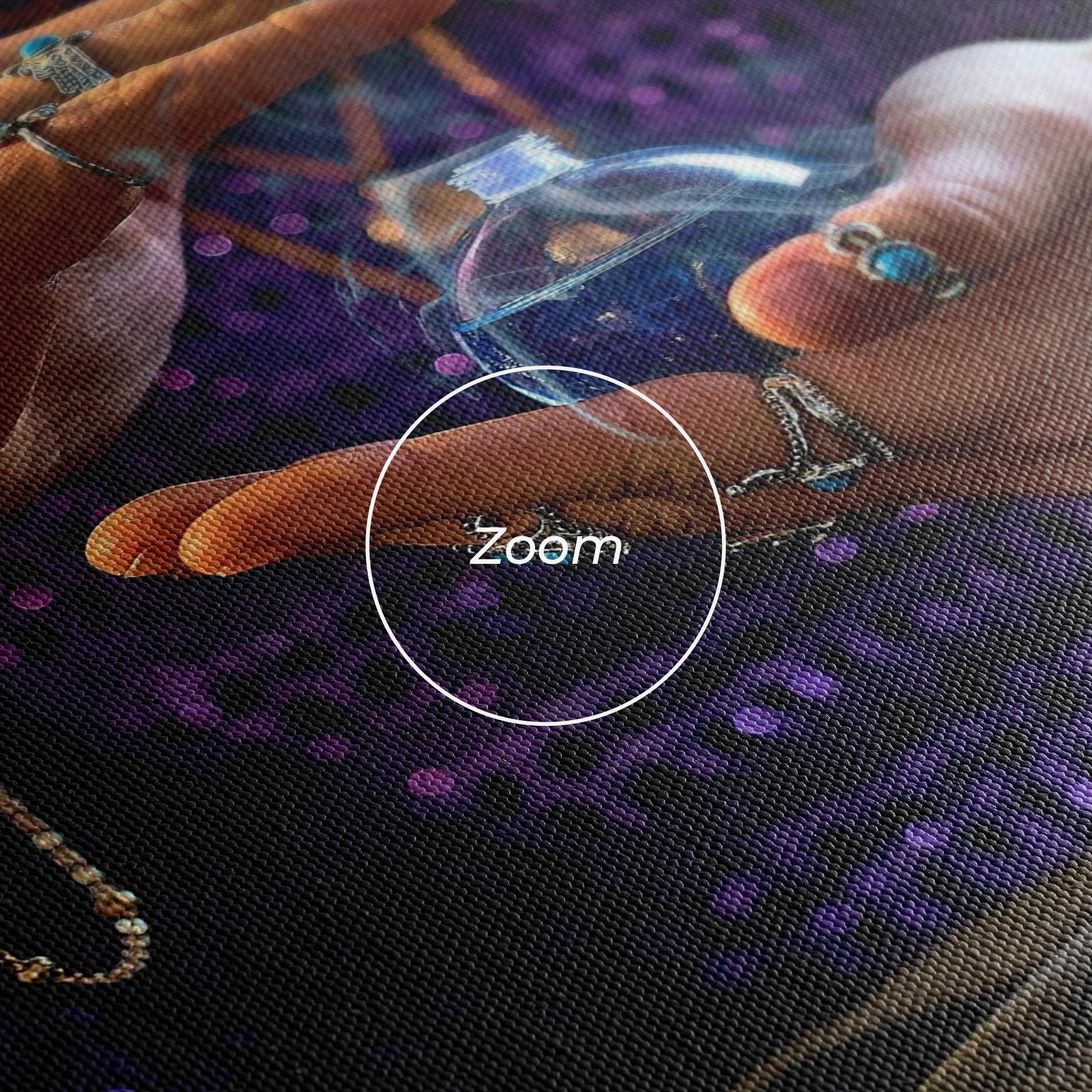 Leinwandbild Witch Magic Smoke mockup 3