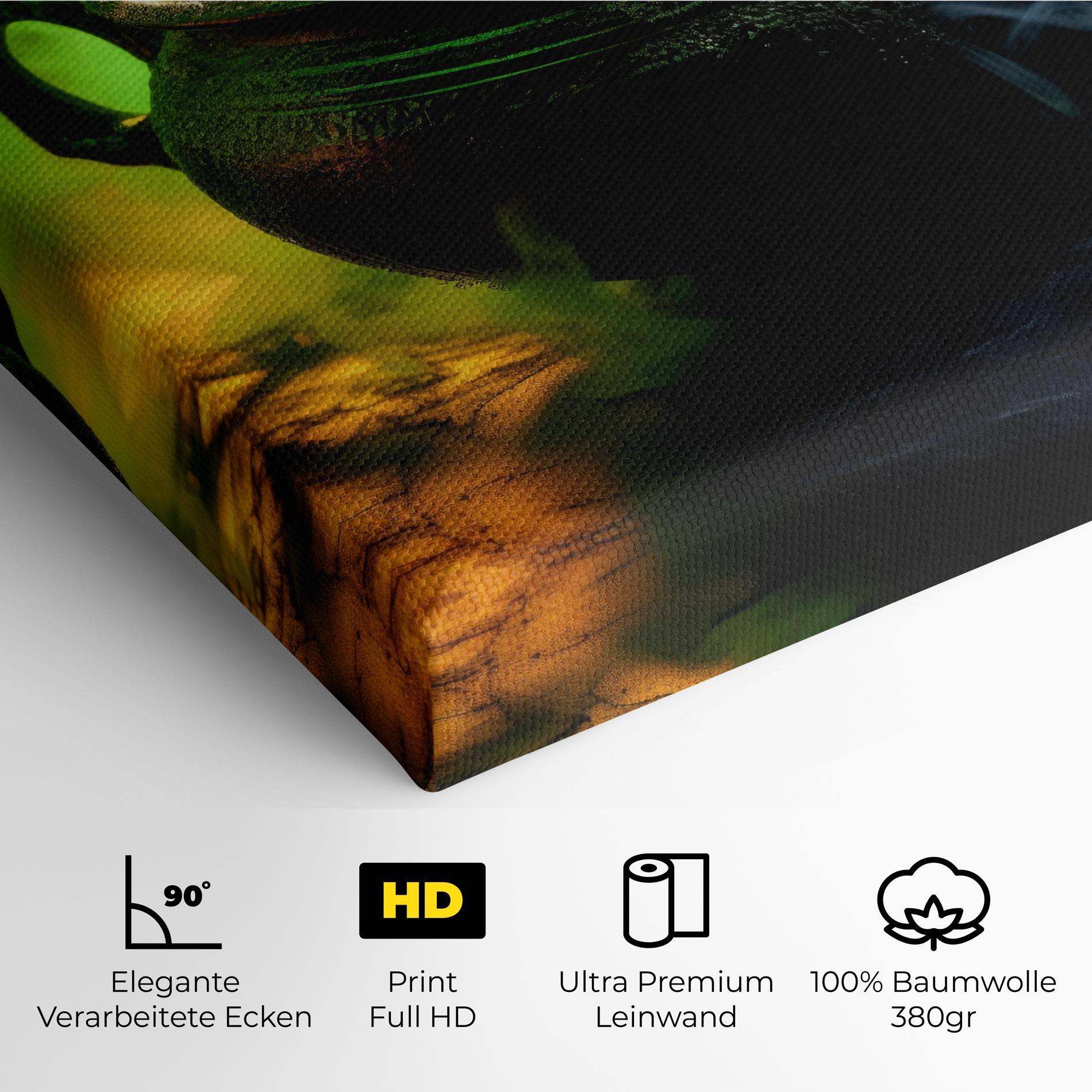 Leinwandbild Green Portion mockup 4