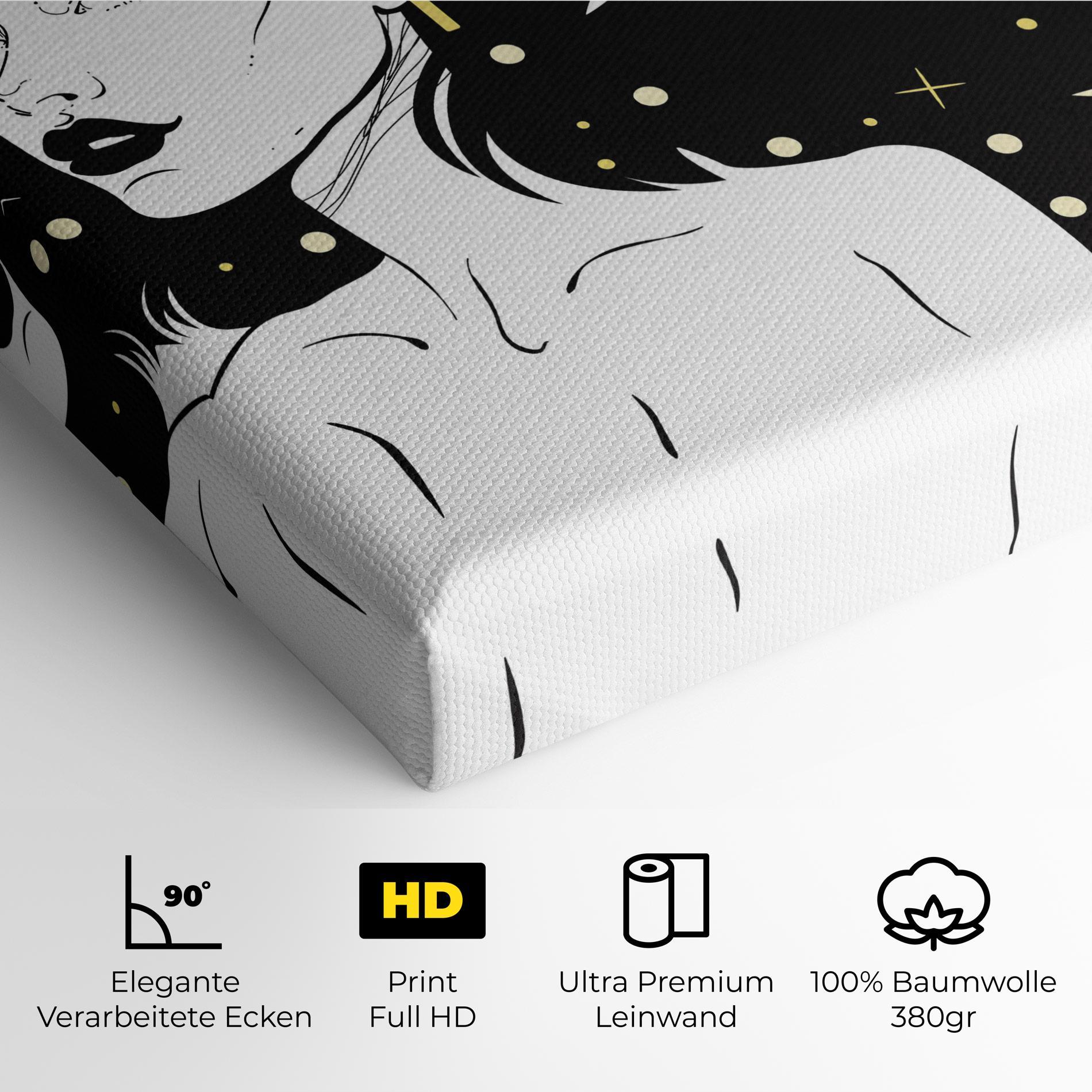 Leinwandbild Night Witch mockup 4