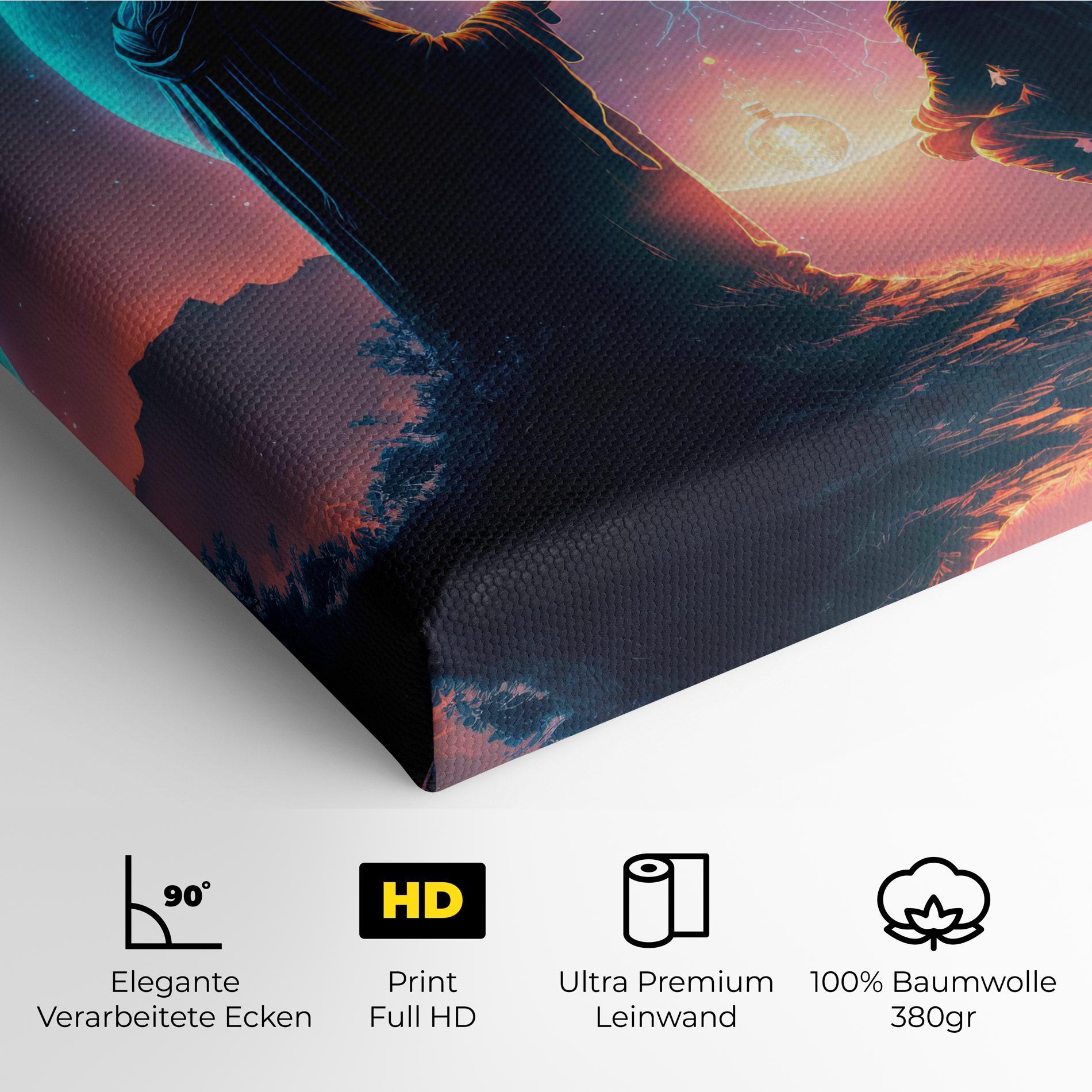 Leinwandbild Wizard Magic mockup 4