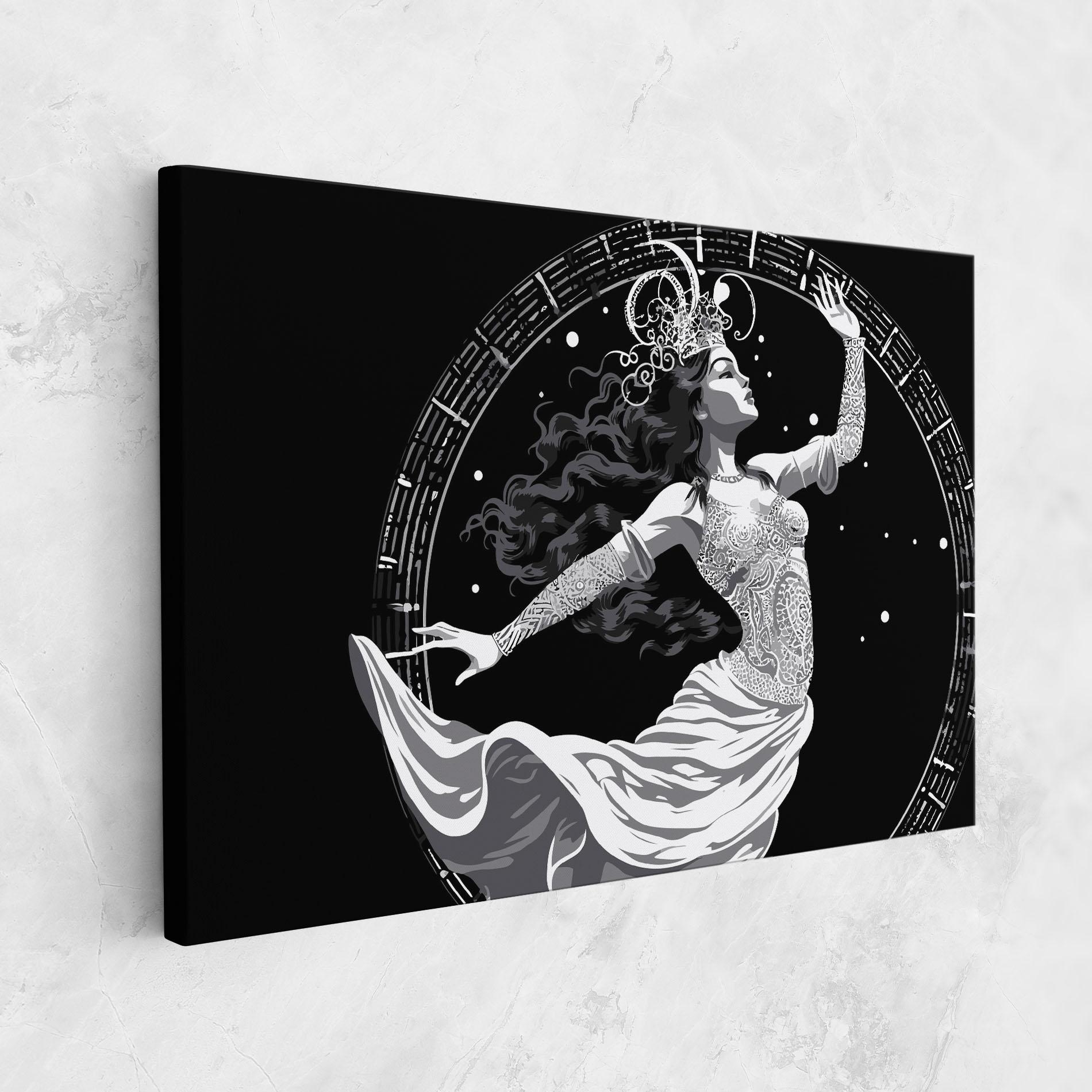 Leinwandbild Beautiful Witch mockup 1