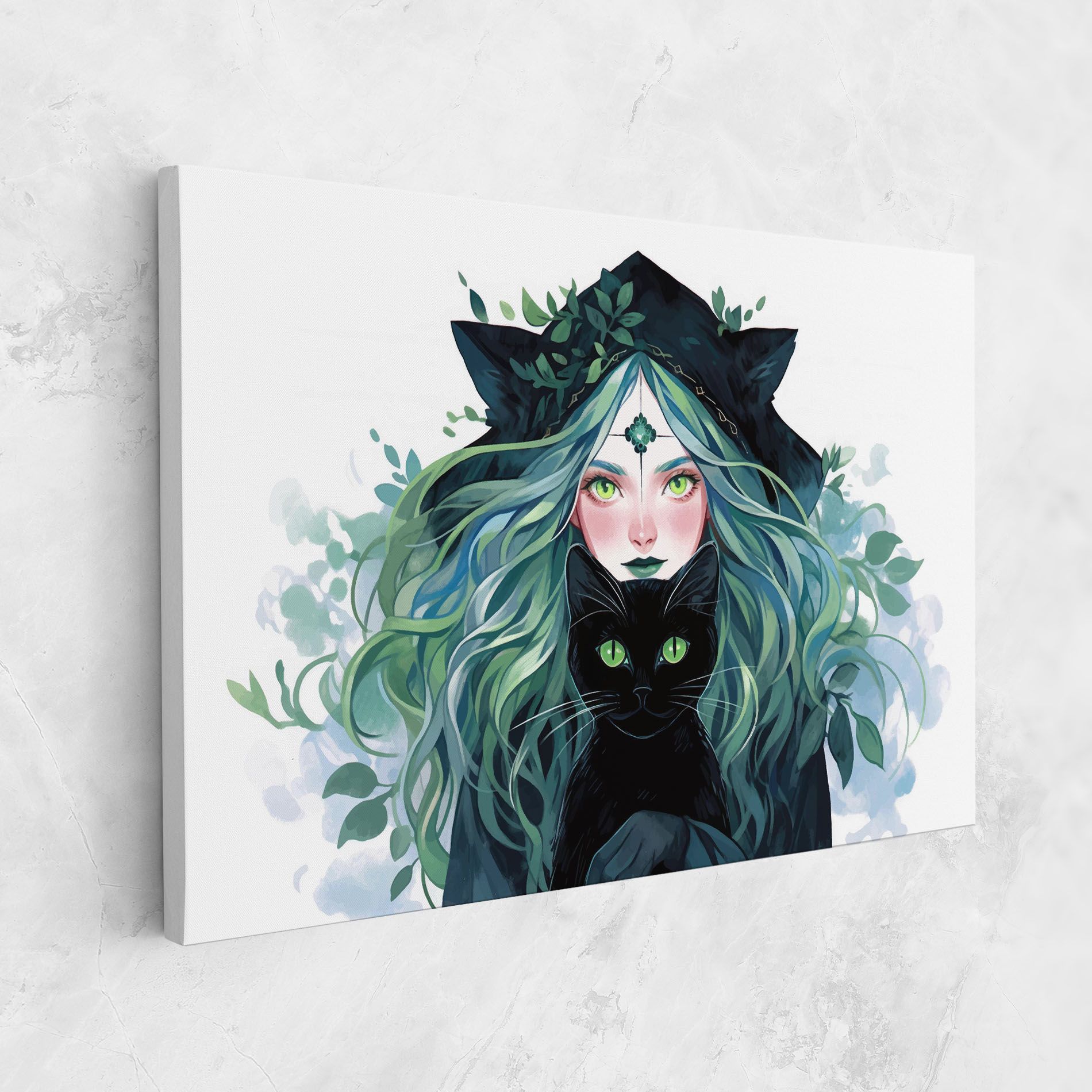 Magic Cat Witch mockup 1